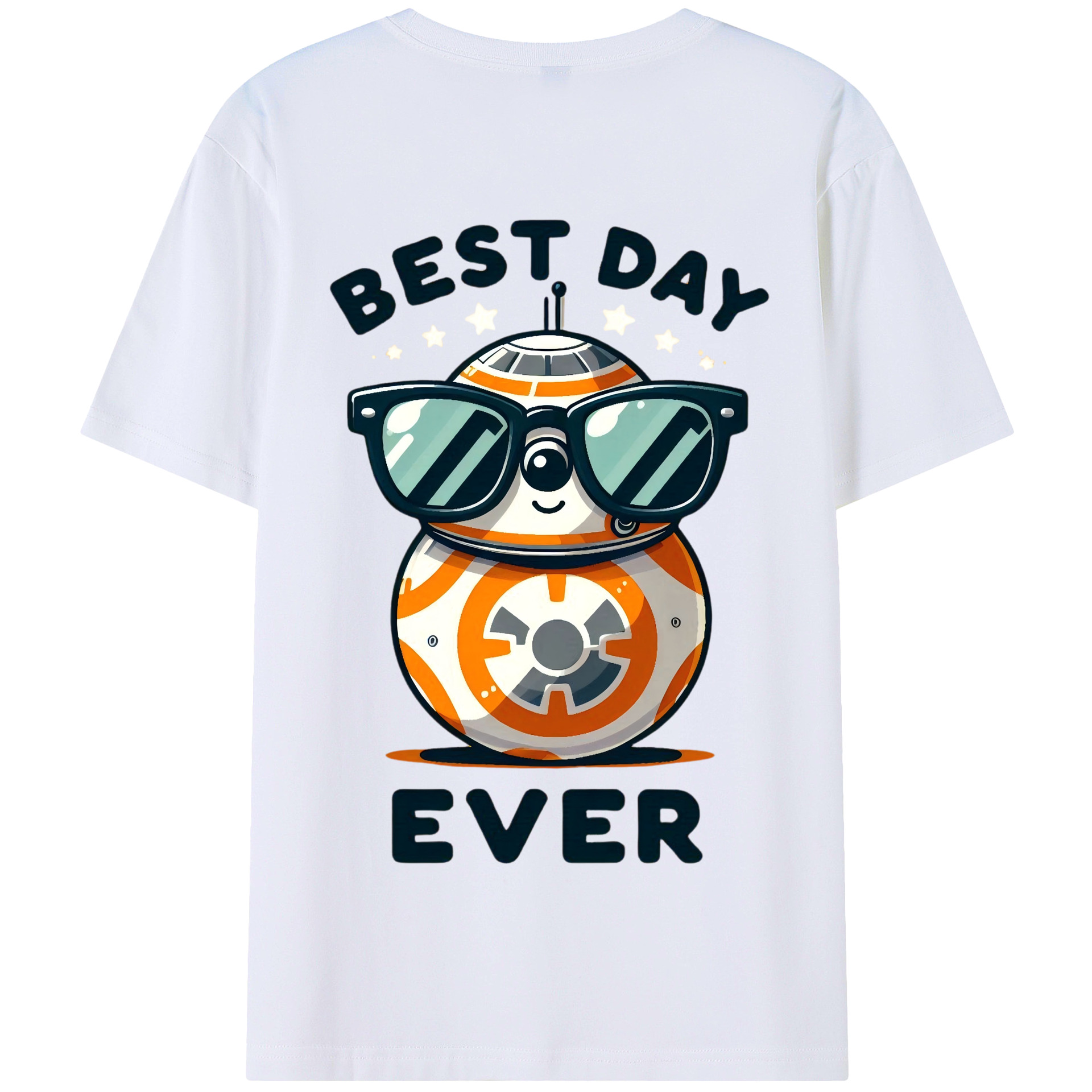 （画像用） スター・ウォーズ Star Wars 綿100％半袖Tシャツ（背面プリント）