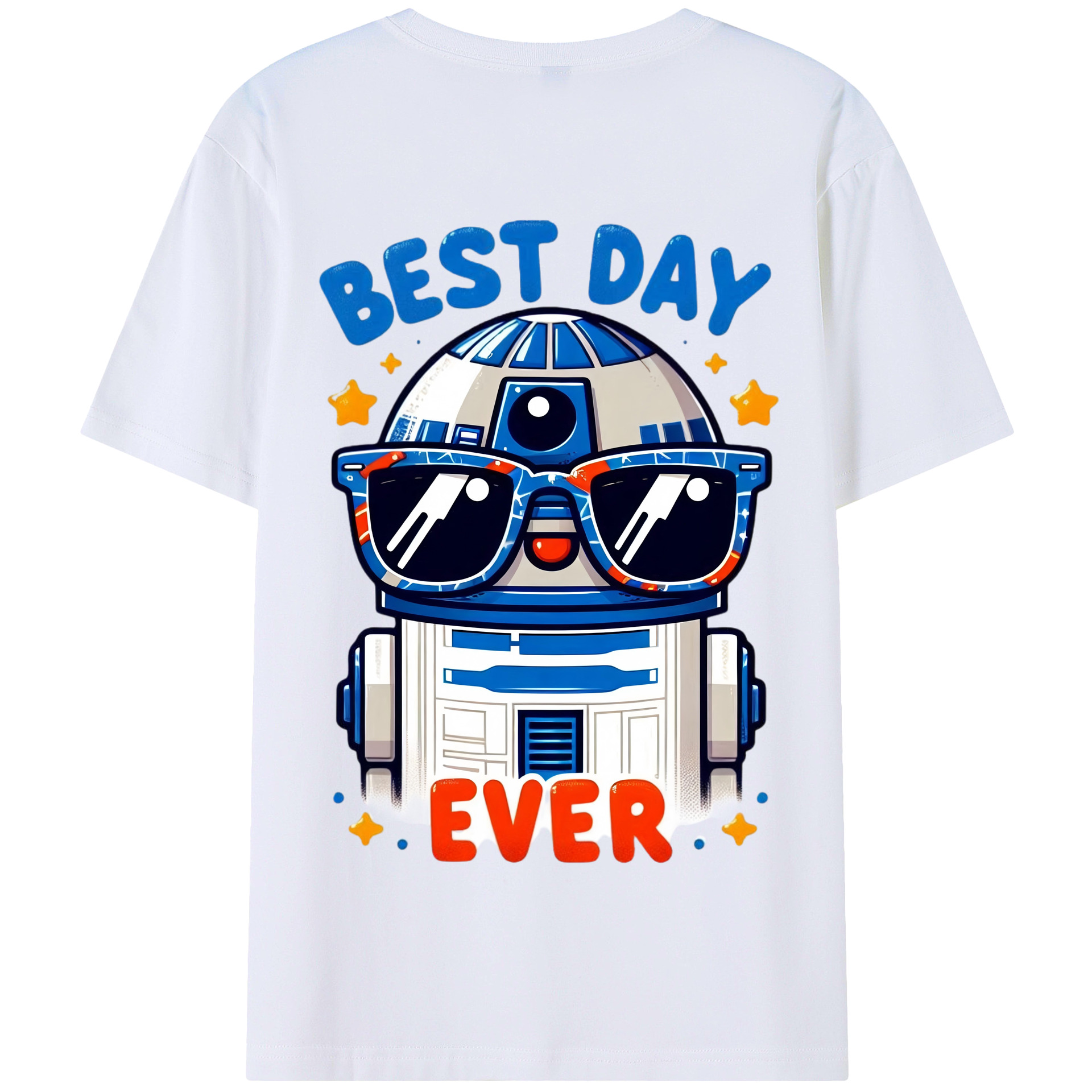 （画像用） スター・ウォーズ Star Wars 綿100％半袖Tシャツ（背面プリント）