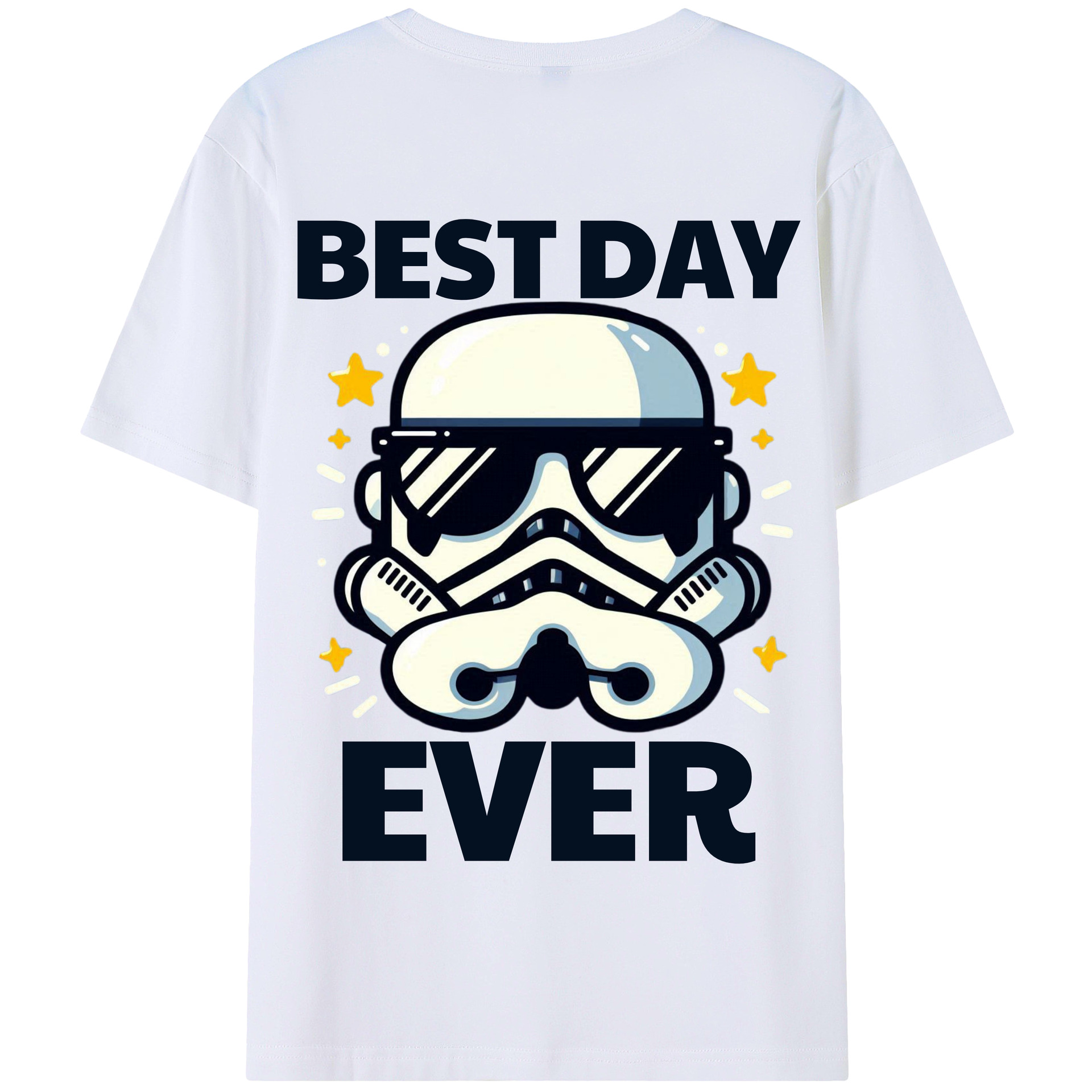 （画像用） スター・ウォーズ Star Wars 綿100％半袖Tシャツ（背面プリント）