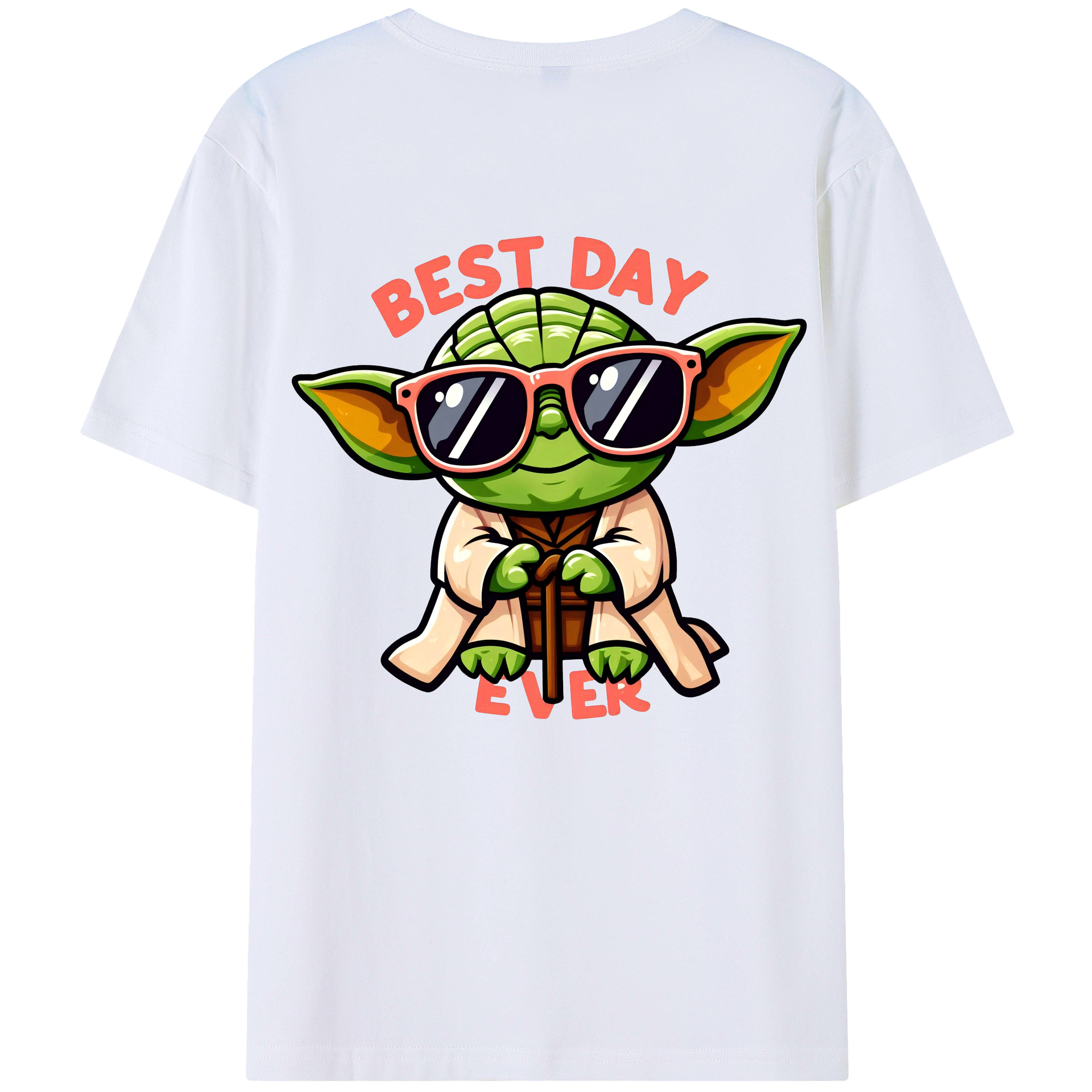 （画像用） スター・ウォーズ Star Wars 綿100％半袖Tシャツ（背面プリント）