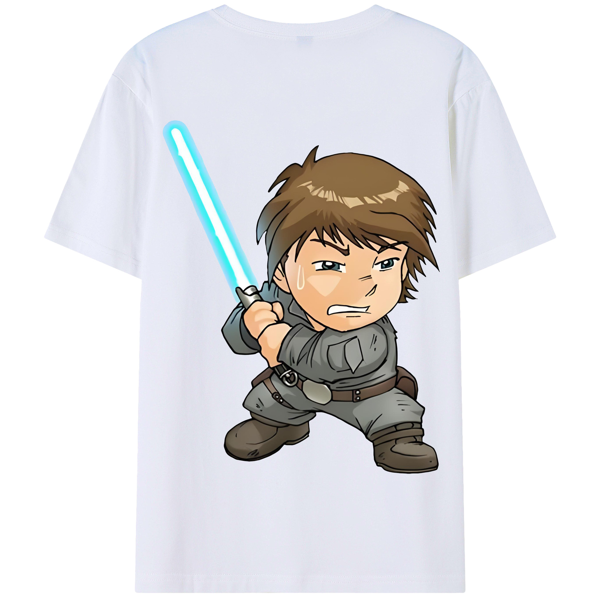 （画像用） スター・ウォーズ Star Wars 綿100％半袖Tシャツ（背面プリント）