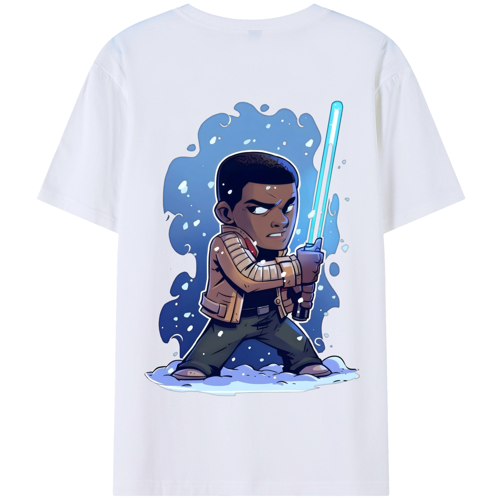 （画像用） スター・ウォーズ Star Wars 綿100％半袖Tシャツ（背面プリント）