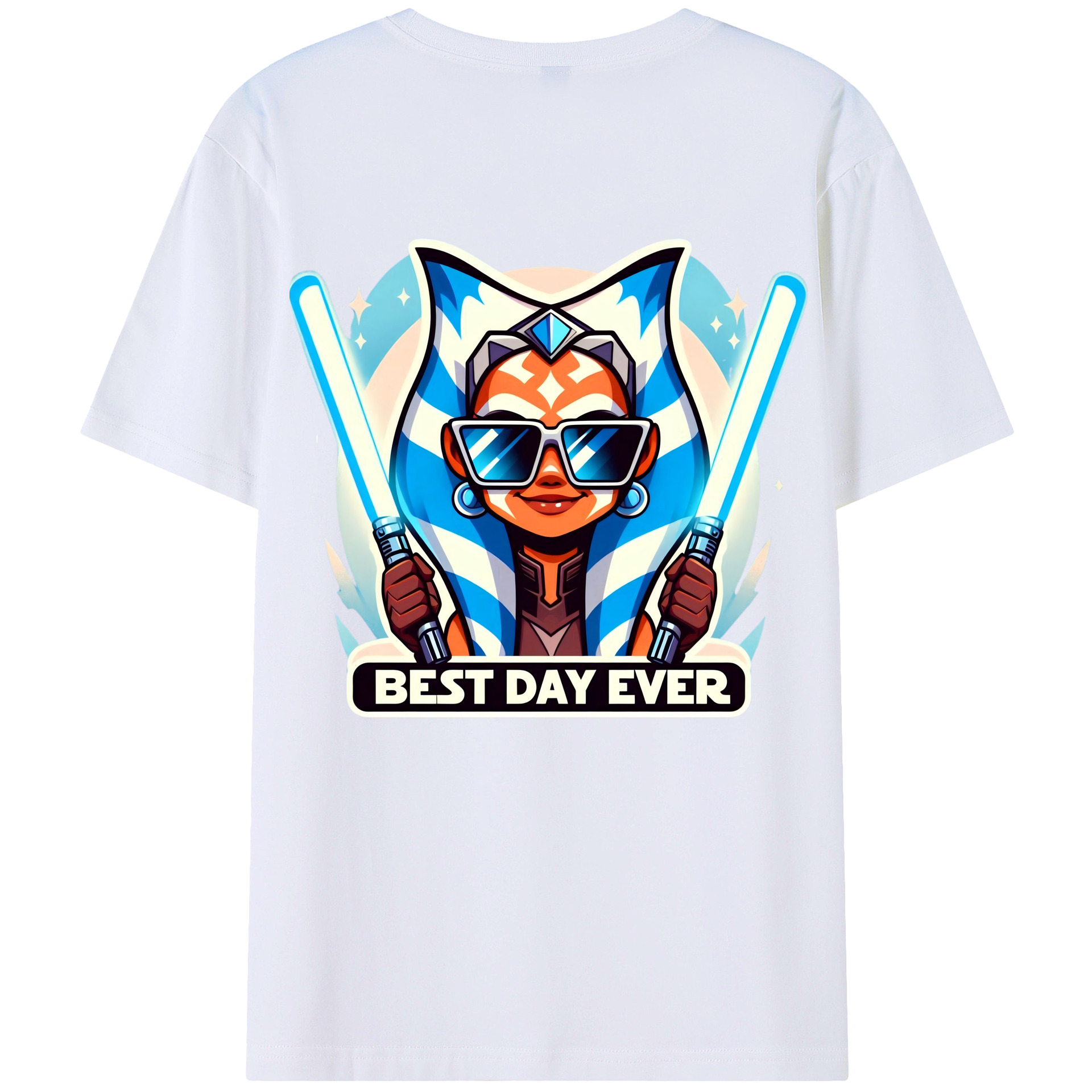 （画像用） スター・ウォーズ Star Wars 綿100％半袖Tシャツ（背面プリント）