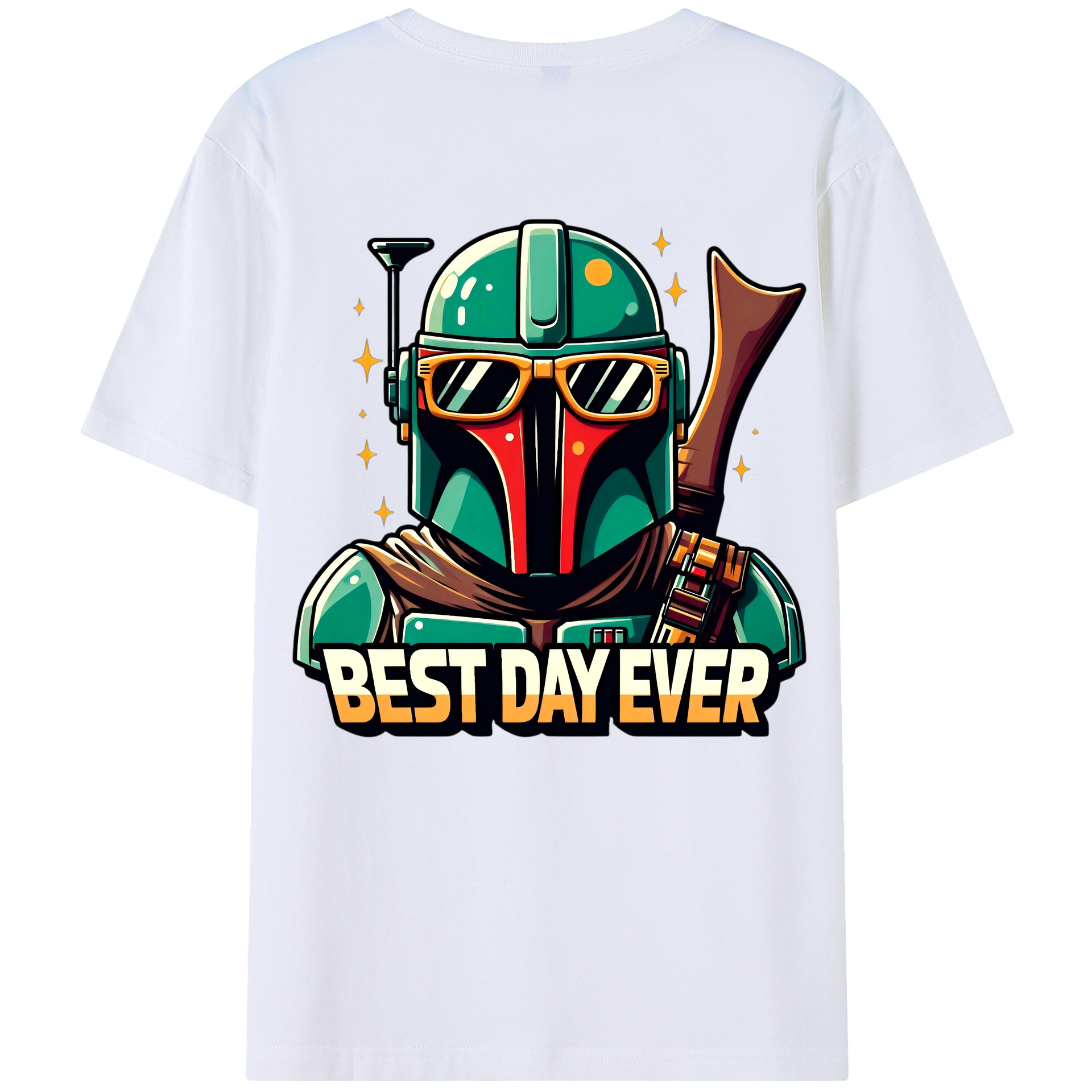 （画像用） スター・ウォーズ Star Wars 綿100％半袖Tシャツ（背面プリント）