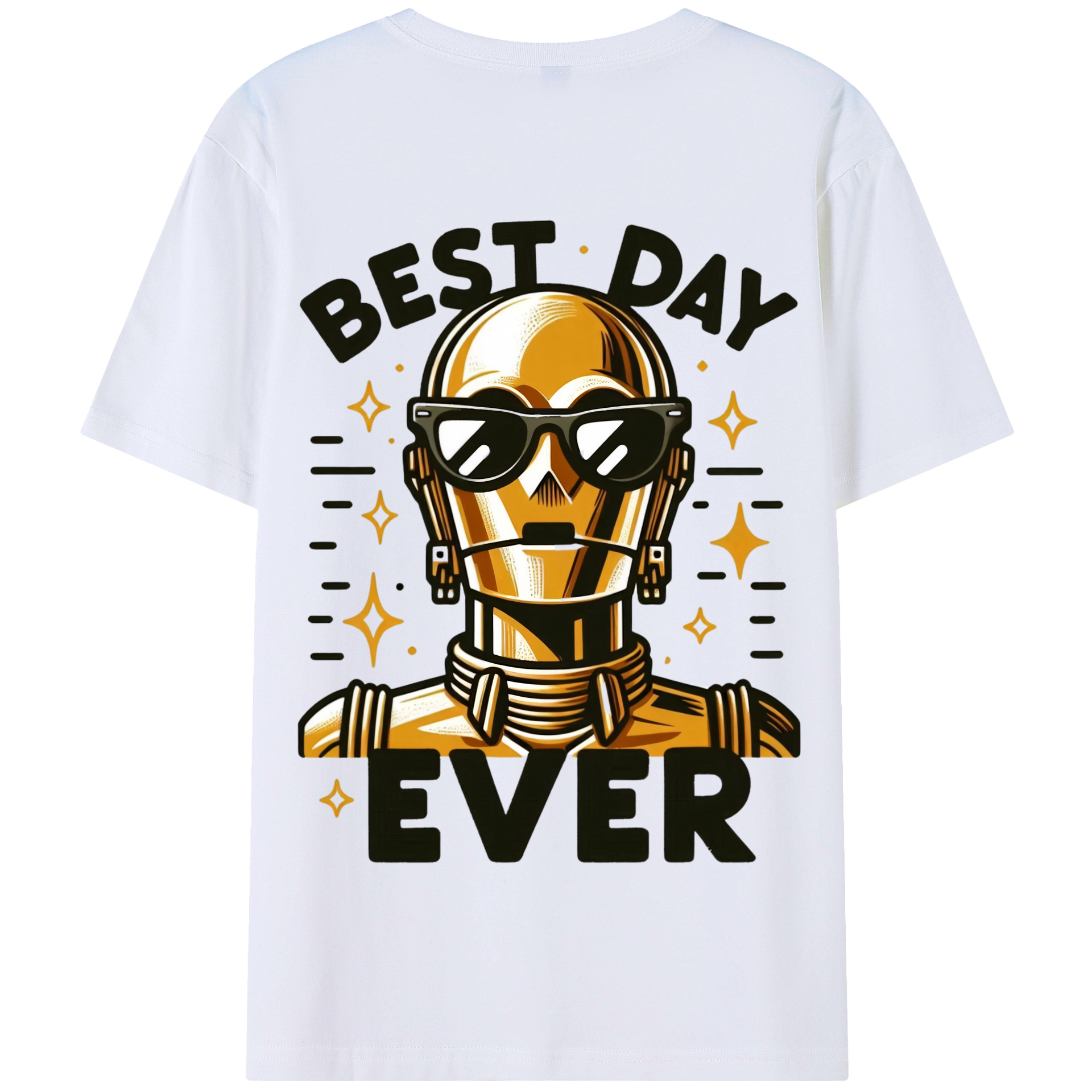 （画像用） スター・ウォーズ Star Wars 綿100％半袖Tシャツ（背面プリント）