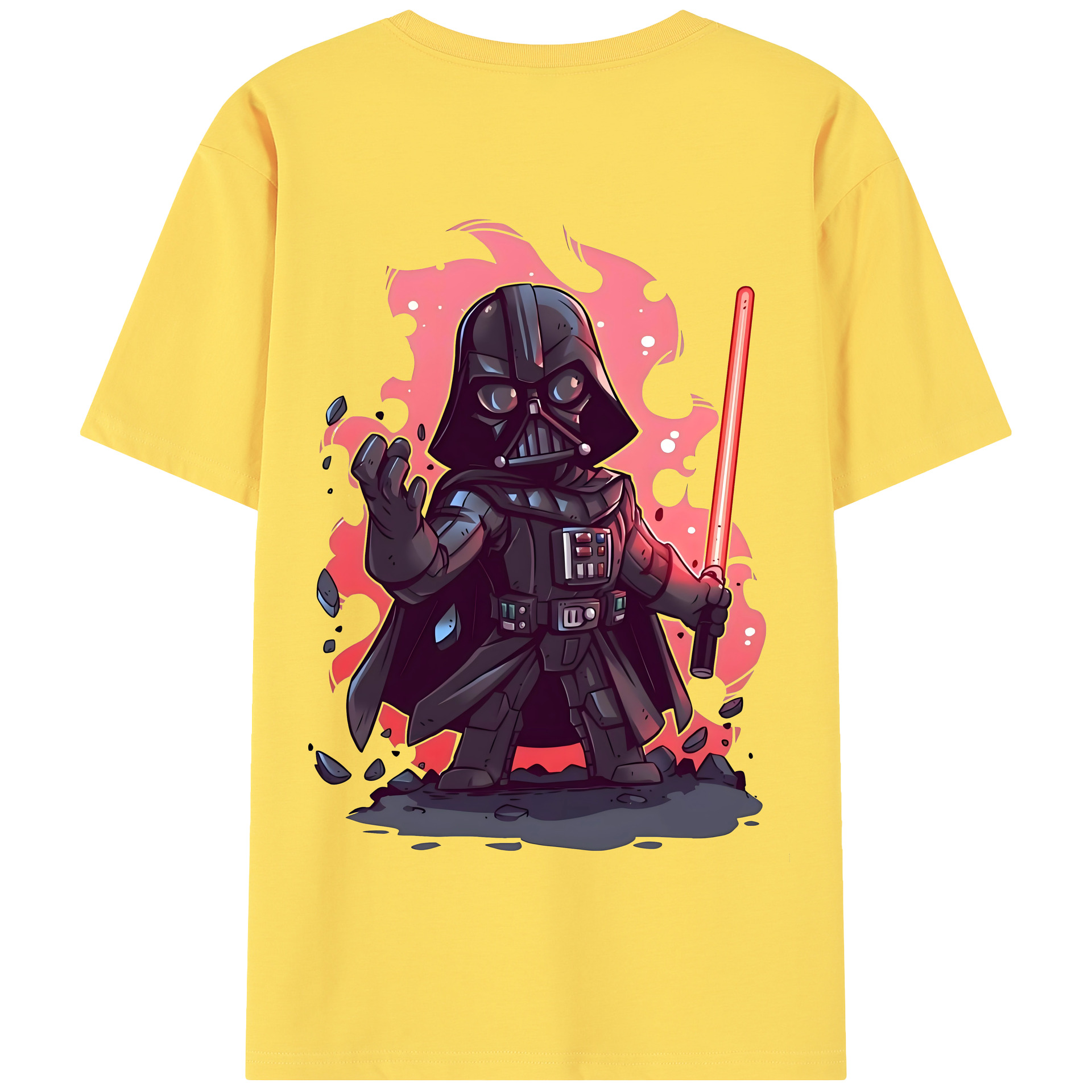 （画像用） スター・ウォーズ Star Wars 綿100％半袖Tシャツ（背面プリント）