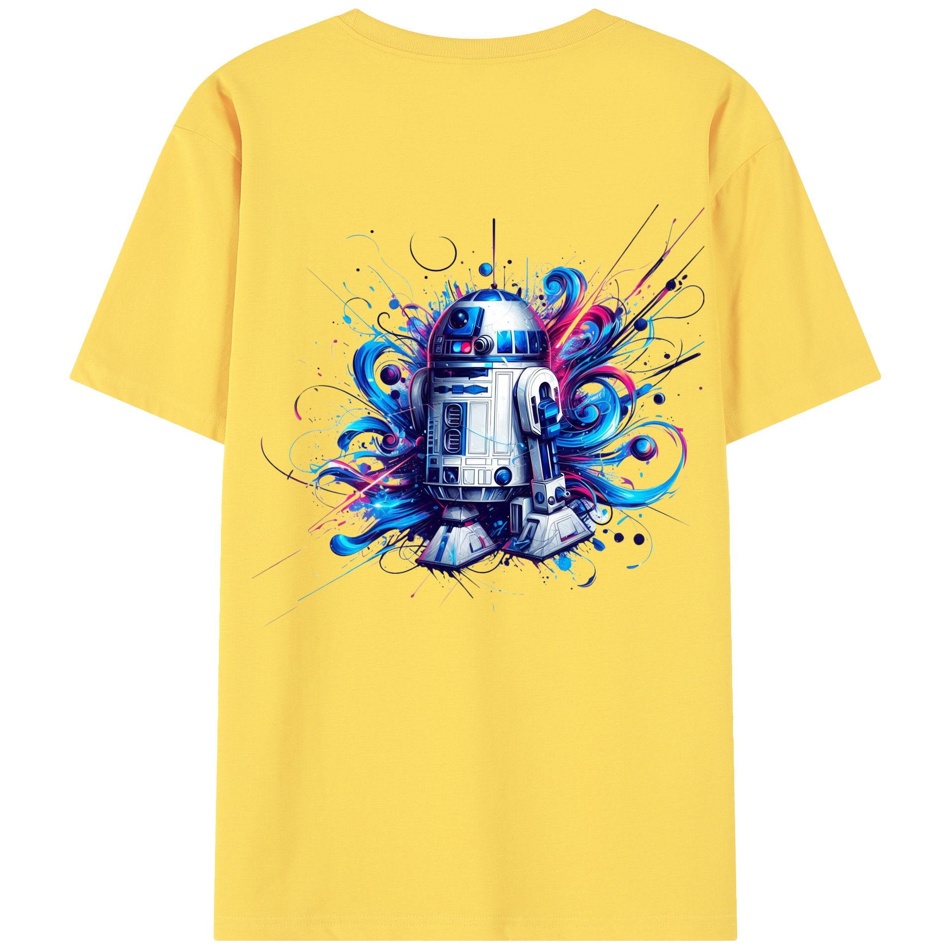 （画像用） スター・ウォーズ Star Wars 綿100％半袖Tシャツ（背面プリント）