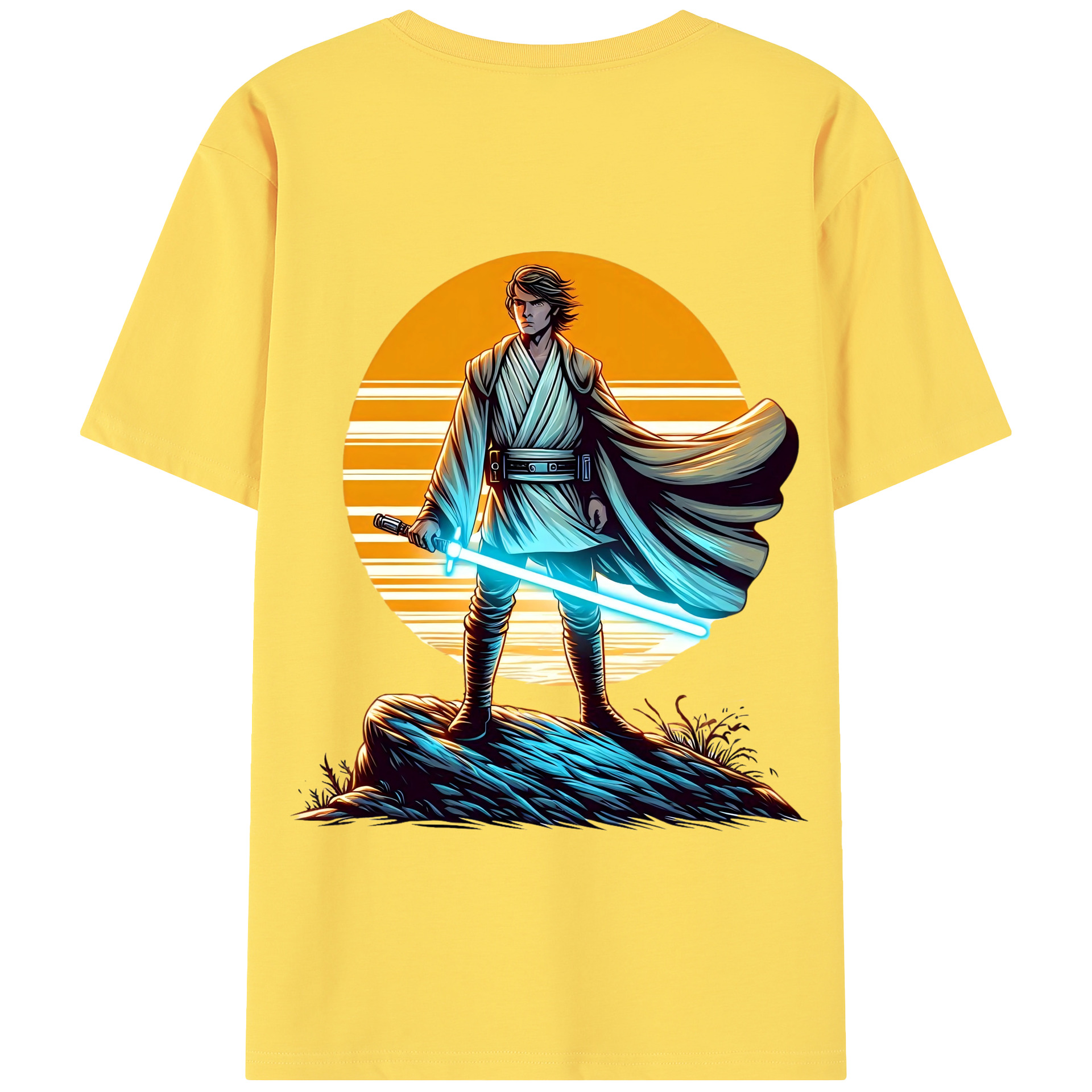 （画像用） スター・ウォーズ Star Wars 綿100％半袖Tシャツ（背面プリント）