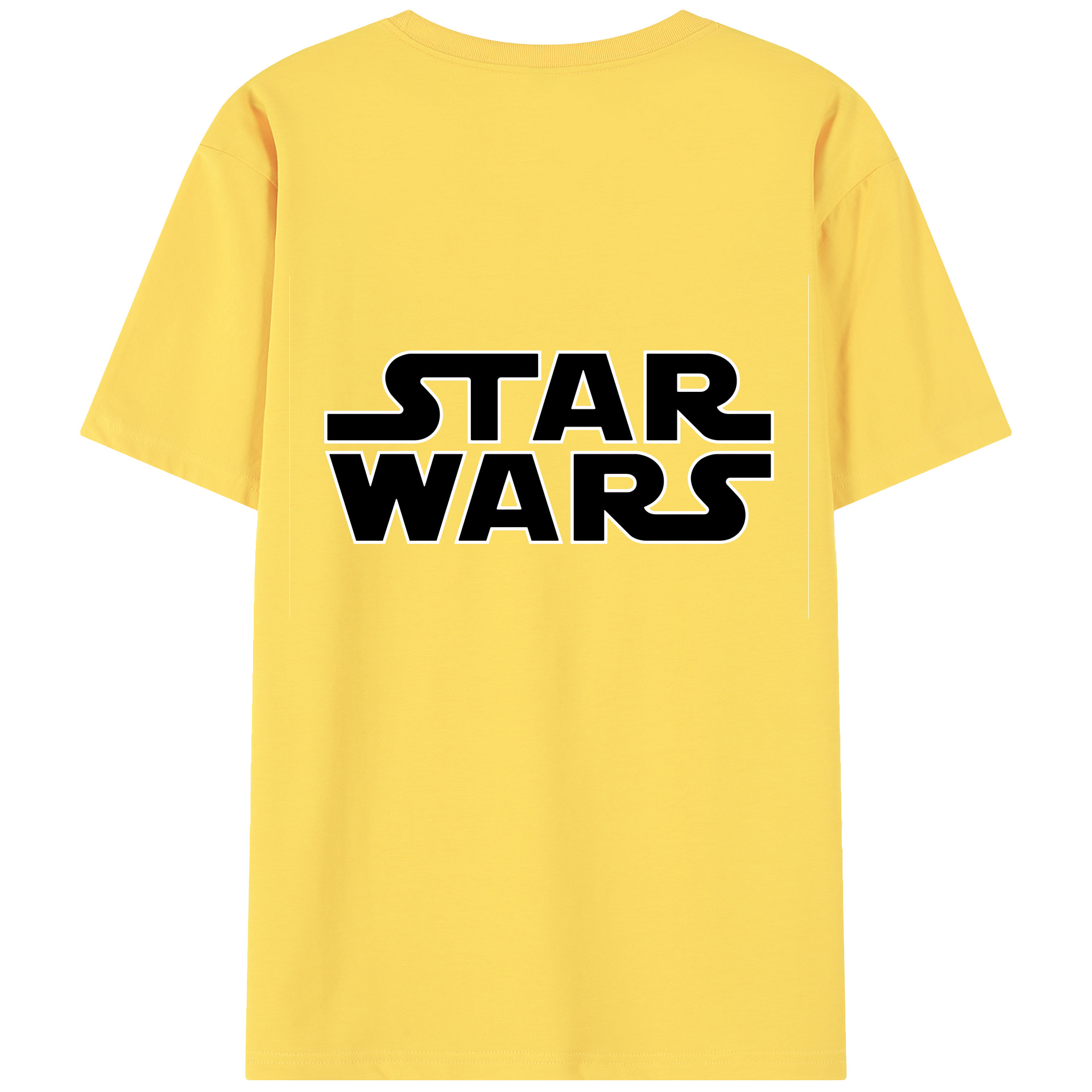 （画像用） スター・ウォーズ Star Wars 綿100％半袖Tシャツ（背面プリント）