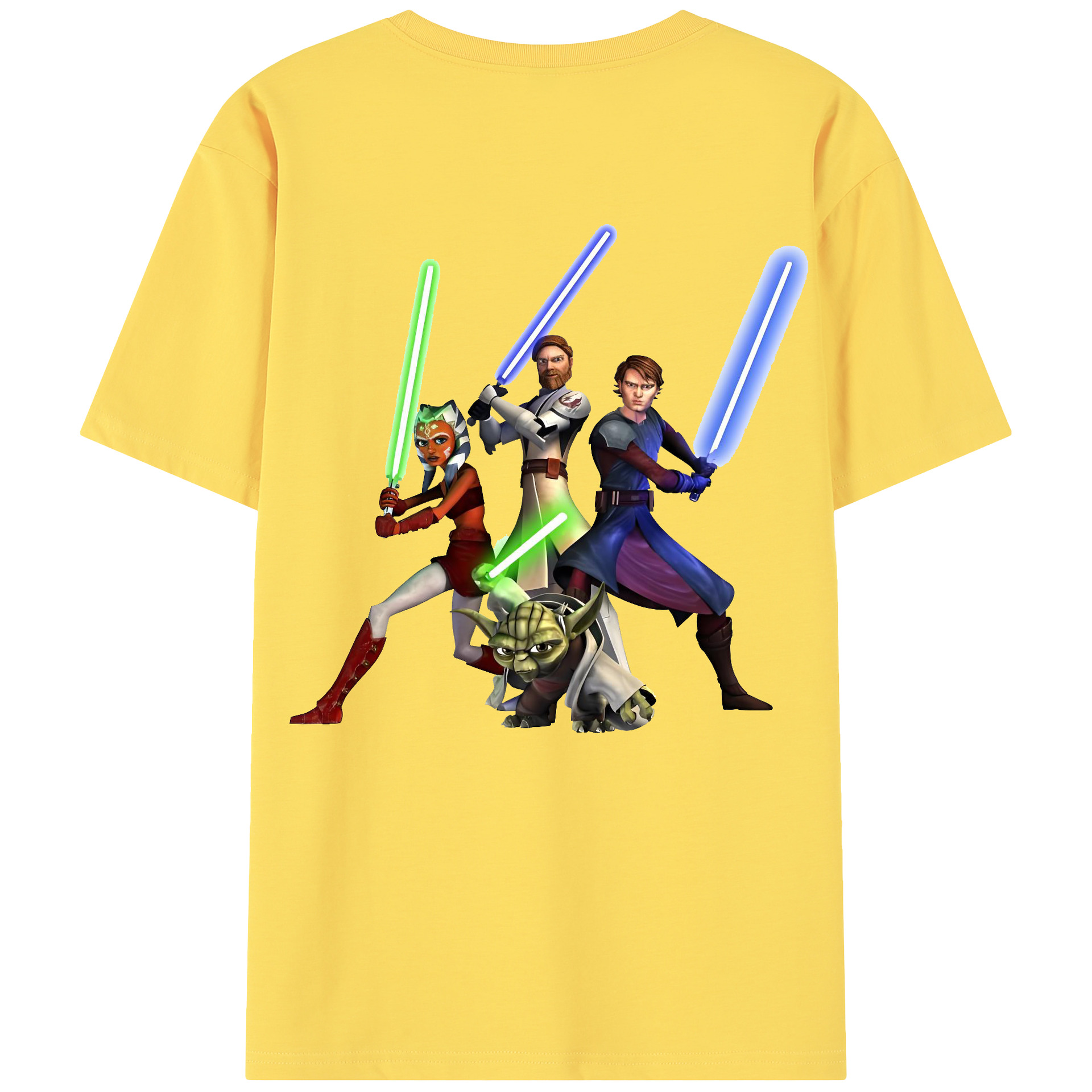 （画像用） スター・ウォーズ Star Wars 綿100％半袖Tシャツ（背面プリント）
