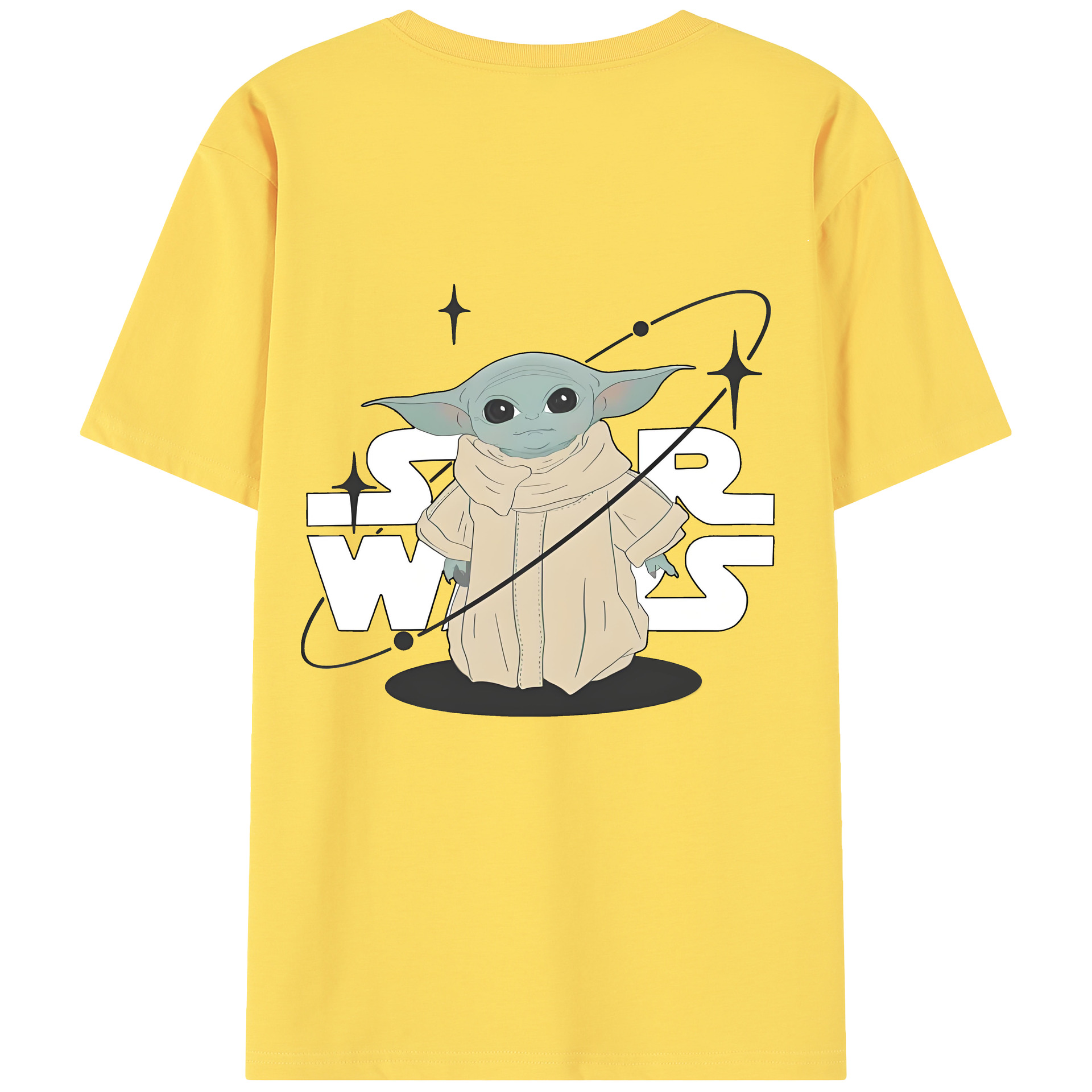 （画像用） スター・ウォーズ Star Wars 綿100％半袖Tシャツ（背面プリント）