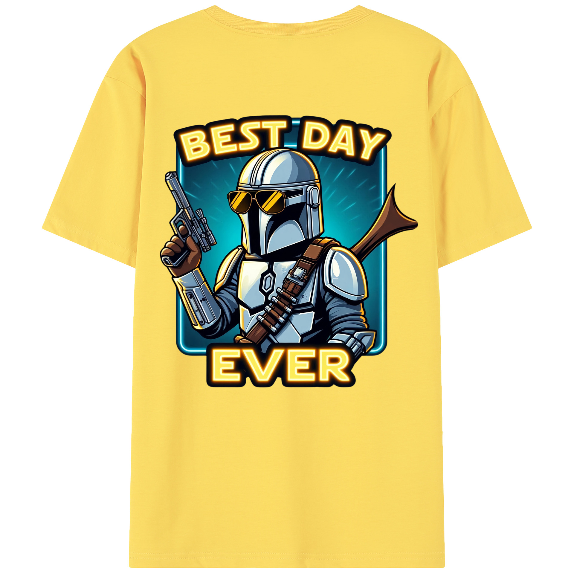 （画像用） スター・ウォーズ Star Wars 綿100％半袖Tシャツ（背面プリント）