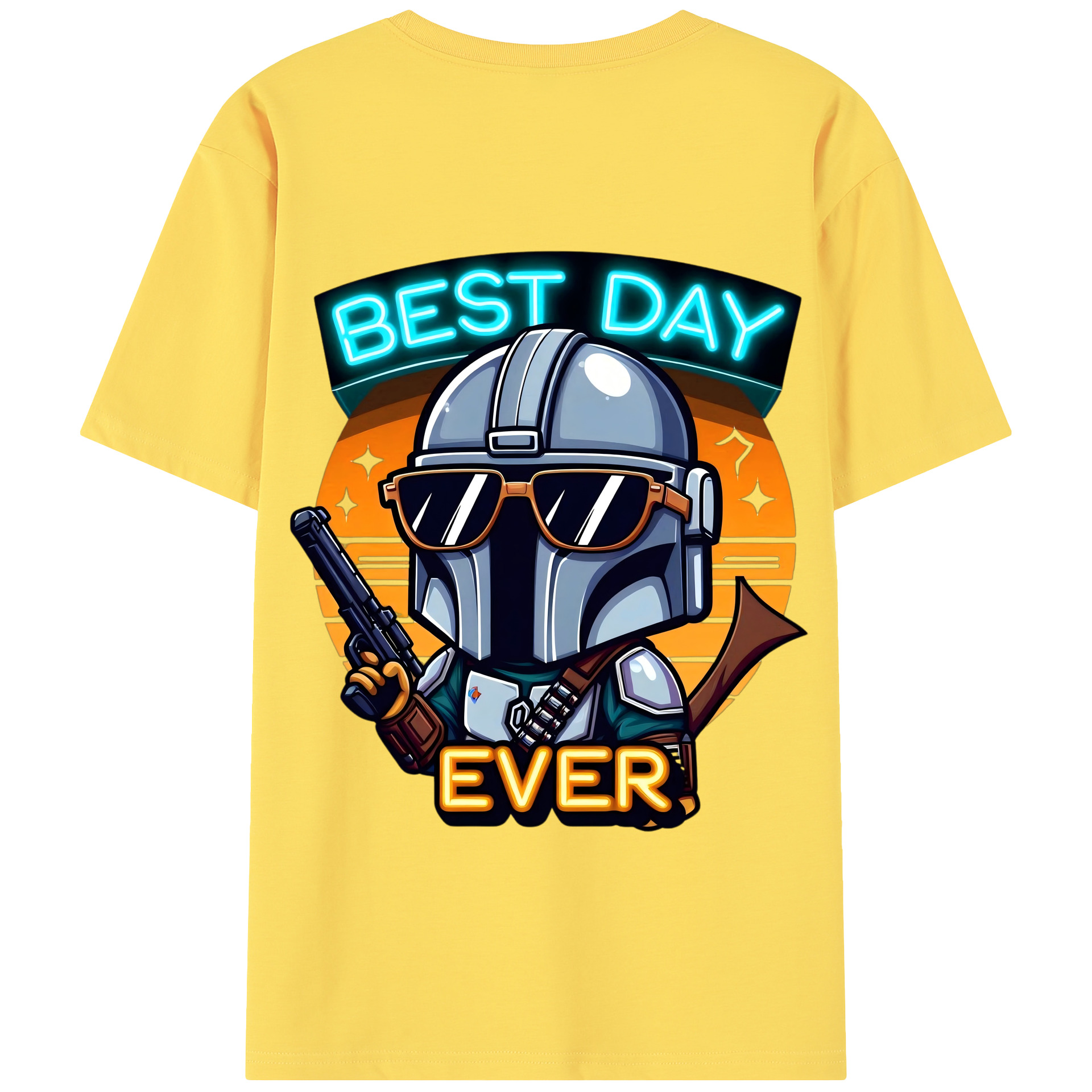 （画像用） スター・ウォーズ Star Wars 綿100％半袖Tシャツ（背面プリント）