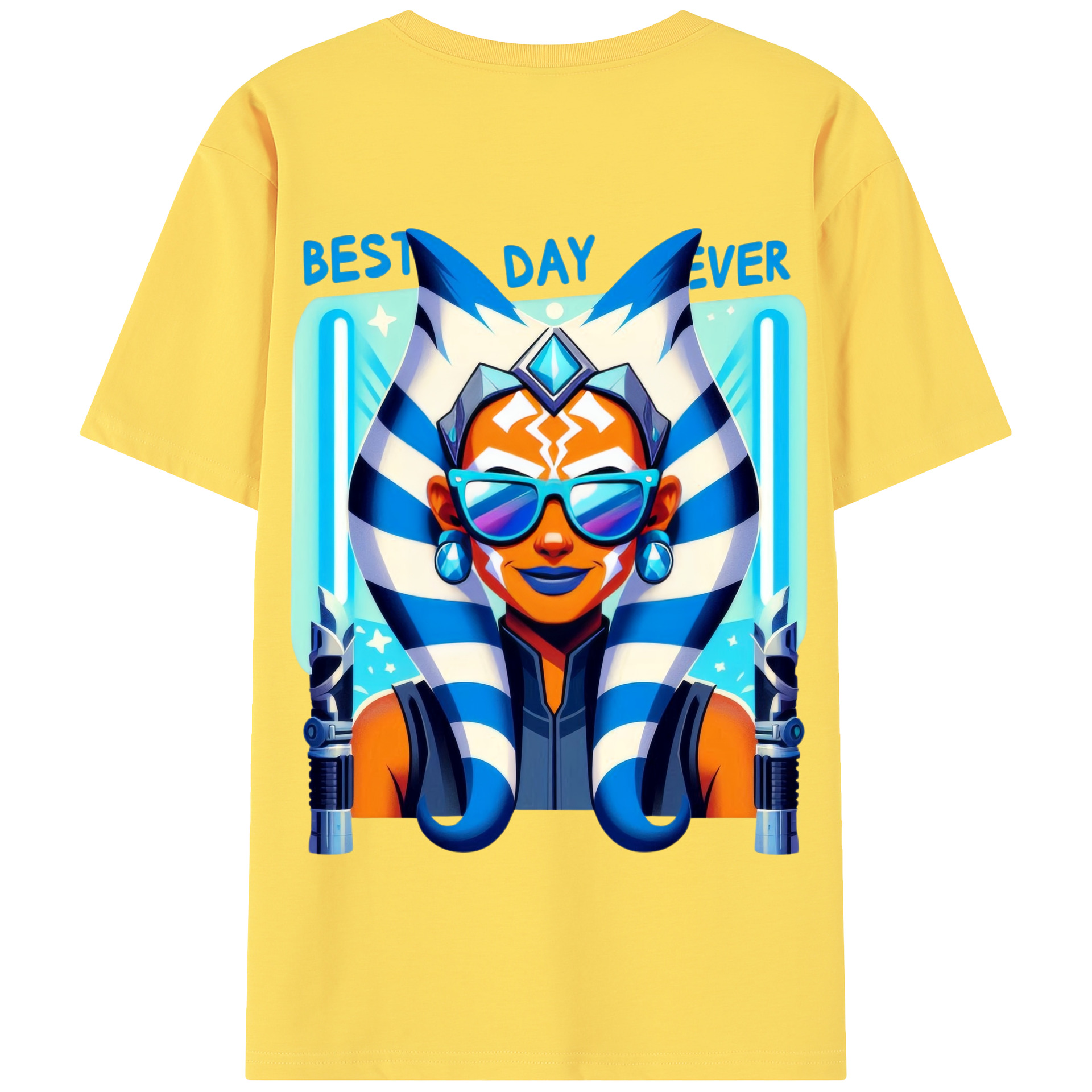（画像用） スター・ウォーズ Star Wars 綿100％半袖Tシャツ（背面プリント）
