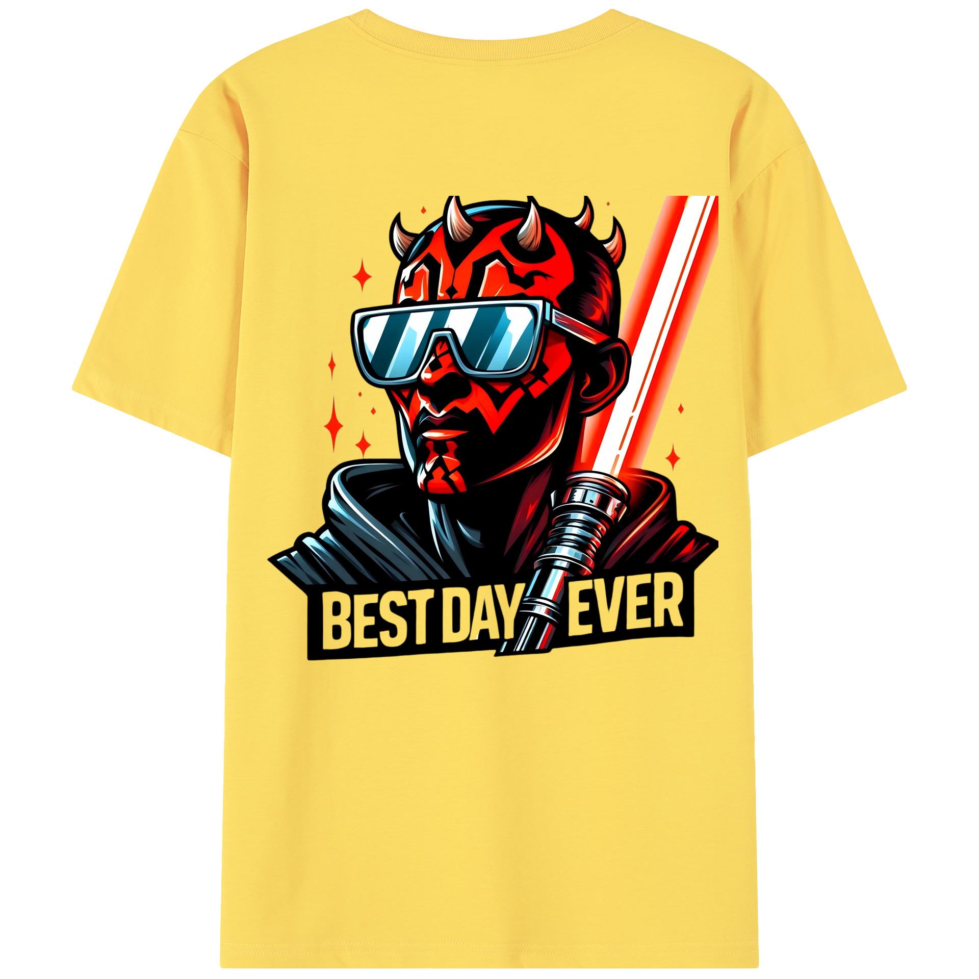 （画像用） スター・ウォーズ Star Wars 綿100％半袖Tシャツ（背面プリント）
