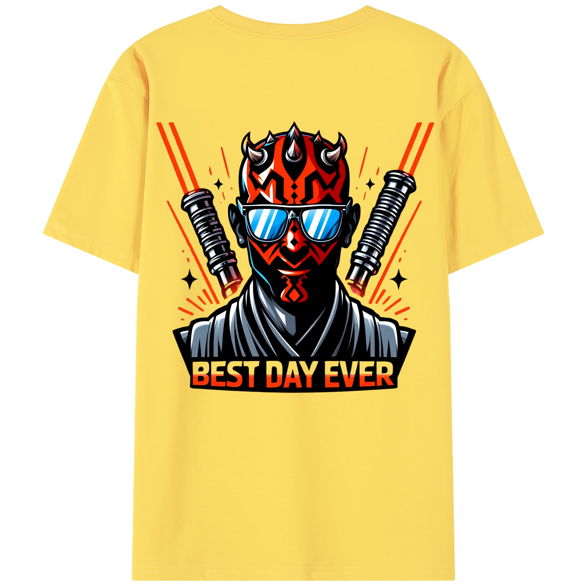 （画像用） スター・ウォーズ Star Wars 綿100％半袖Tシャツ（背面プリント）