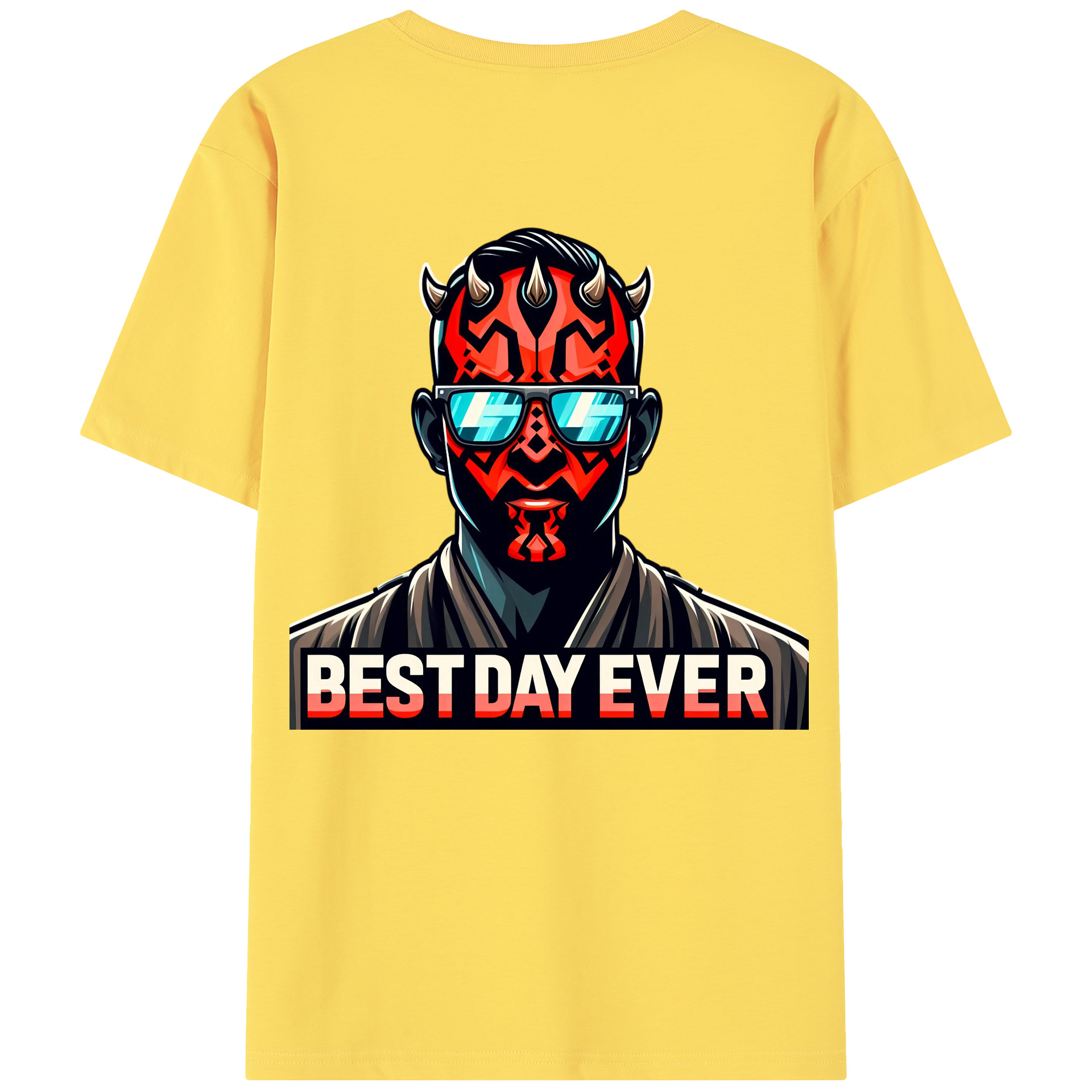 （画像用） スター・ウォーズ Star Wars 綿100％半袖Tシャツ（背面プリント）