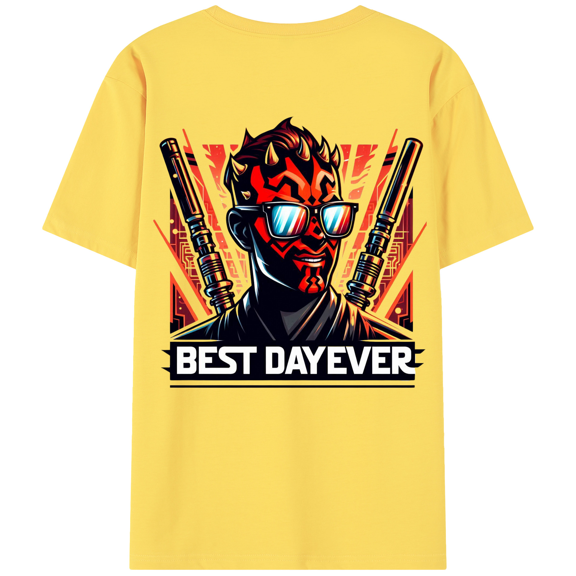 （画像用） スター・ウォーズ Star Wars 綿100％半袖Tシャツ（背面プリント）