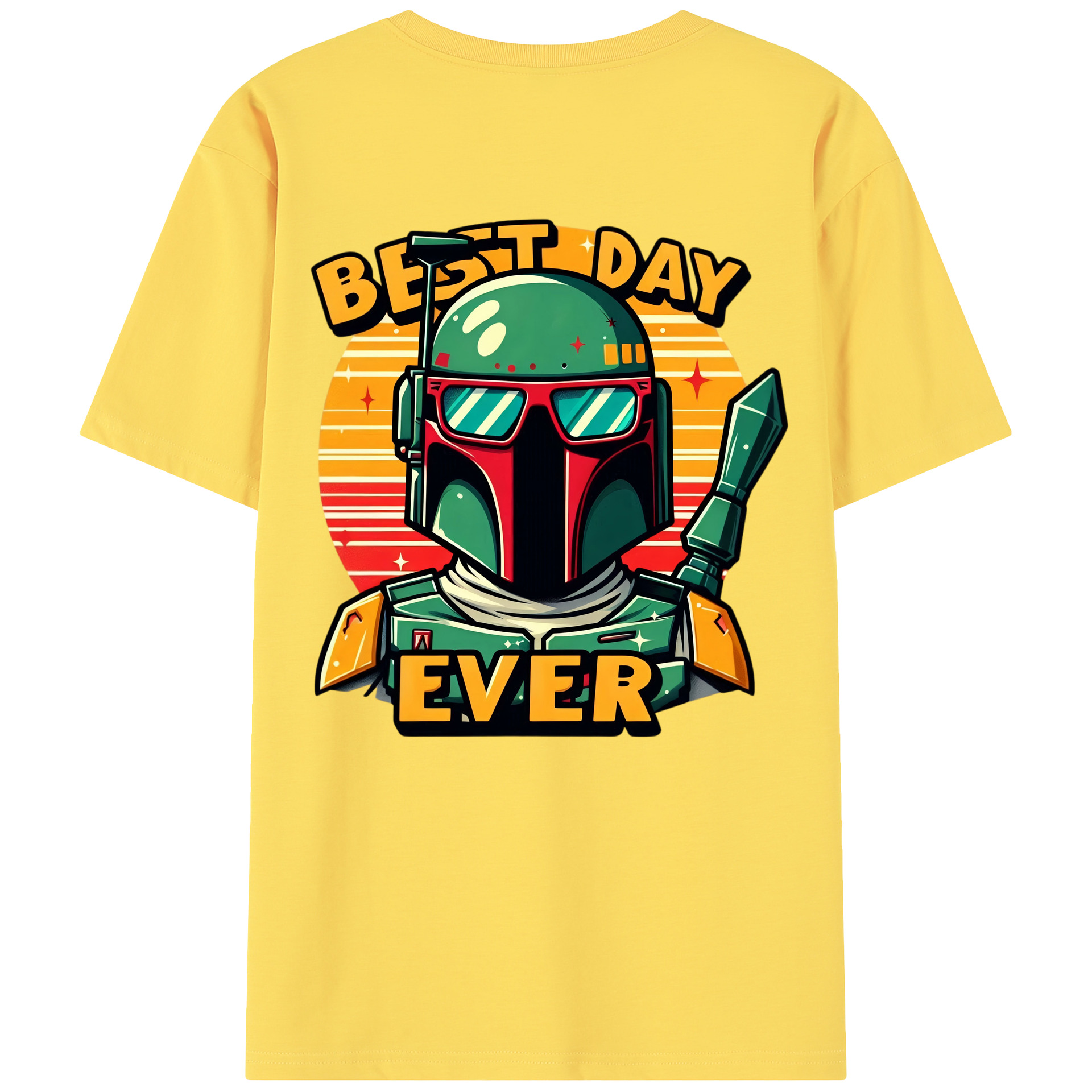 （画像用） スター・ウォーズ Star Wars 綿100％半袖Tシャツ（背面プリント）