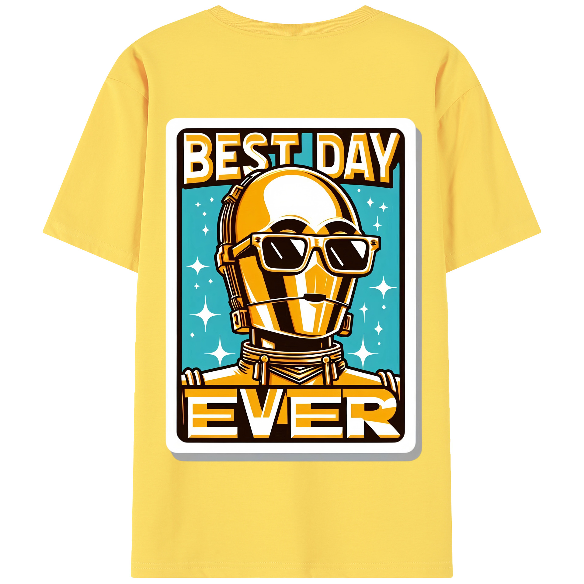 （画像用） スター・ウォーズ Star Wars 綿100％半袖Tシャツ（背面プリント）