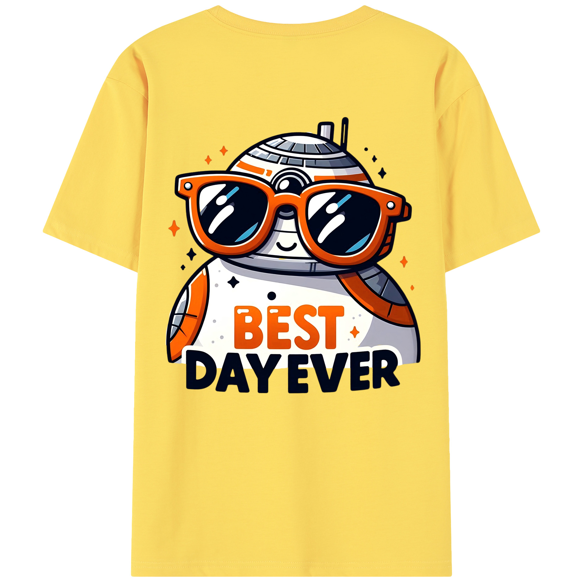 （画像用） スター・ウォーズ Star Wars 綿100％半袖Tシャツ（背面プリント）
