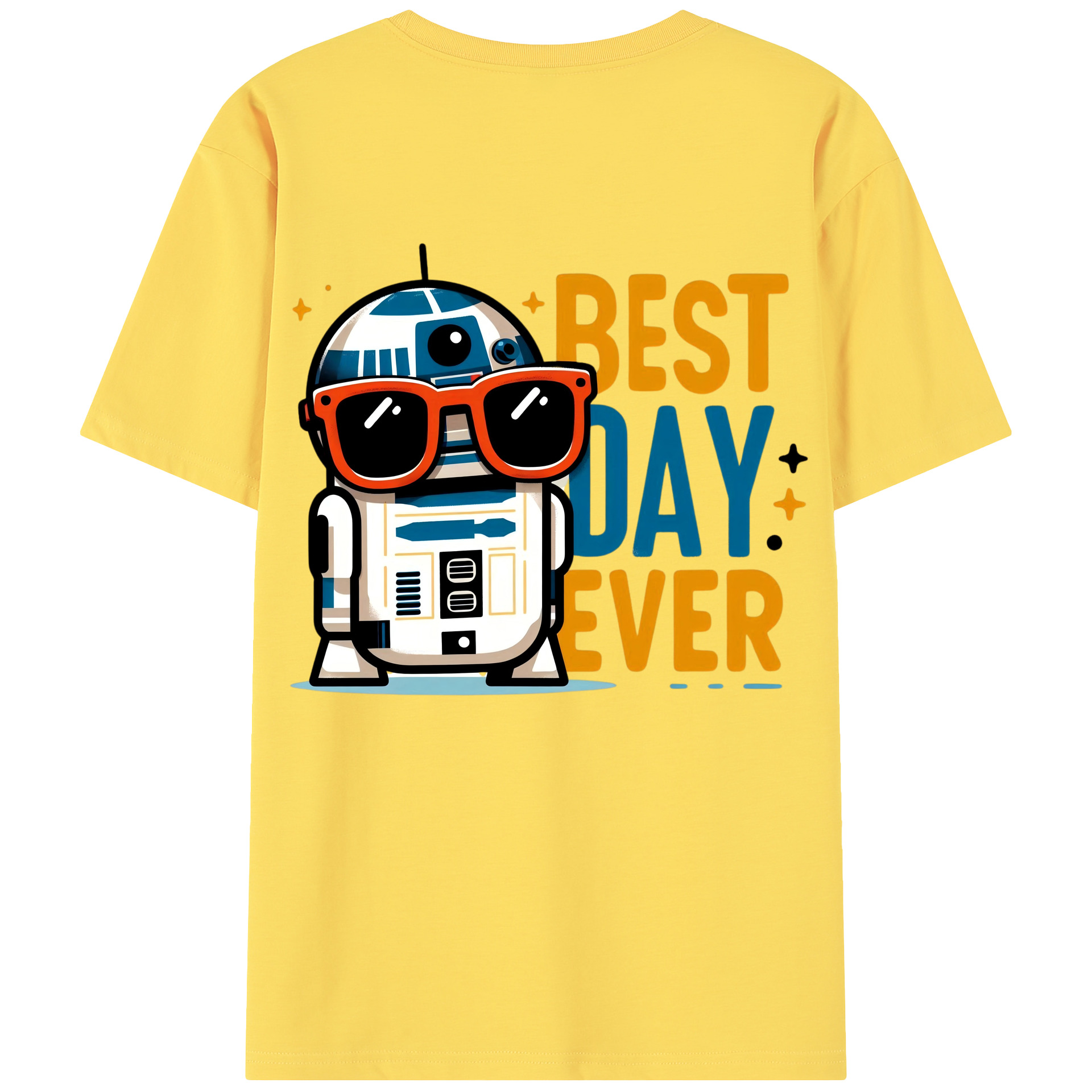 （画像用） スター・ウォーズ Star Wars 綿100％半袖Tシャツ（背面プリント）