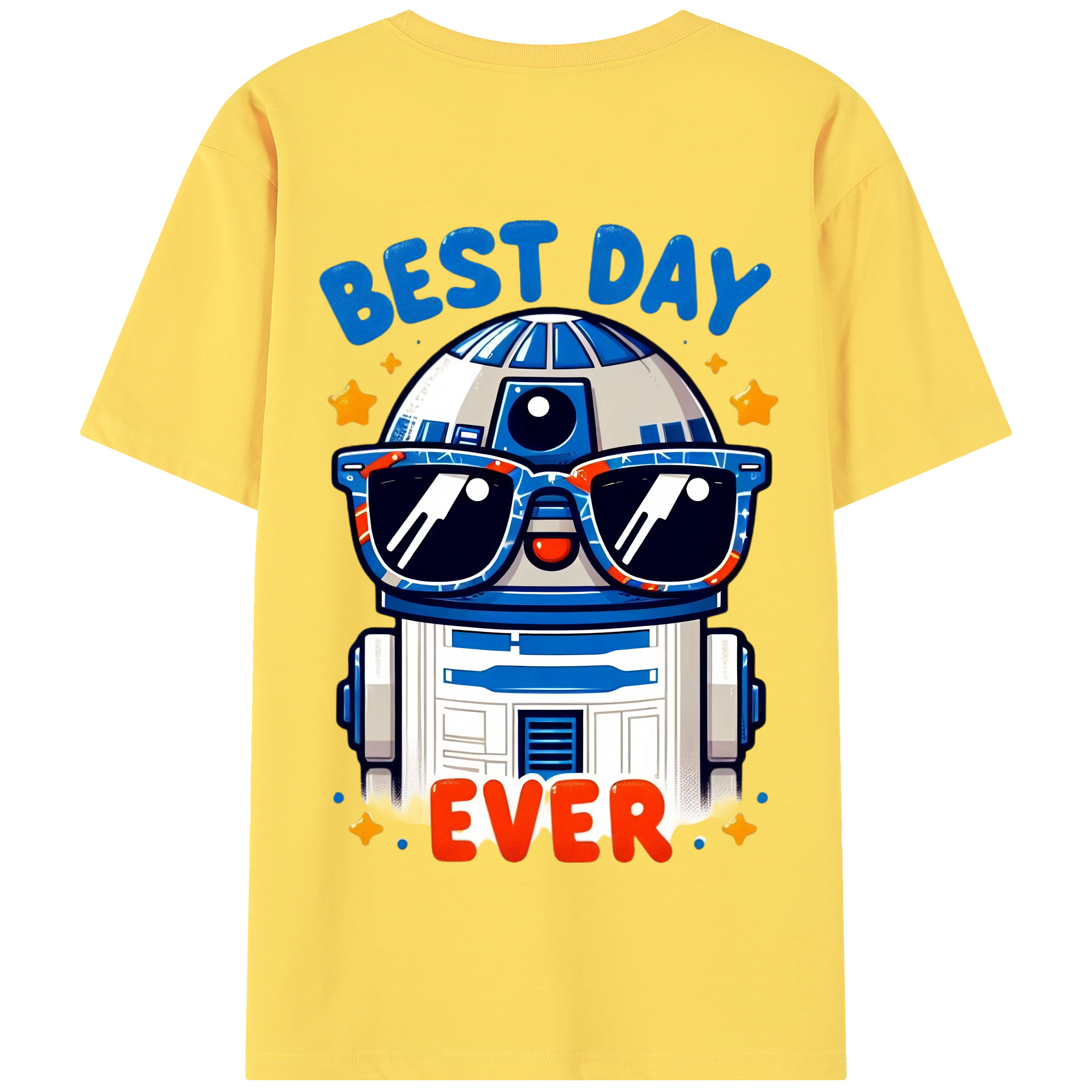 （画像用） スター・ウォーズ Star Wars 綿100％半袖Tシャツ（背面プリント）