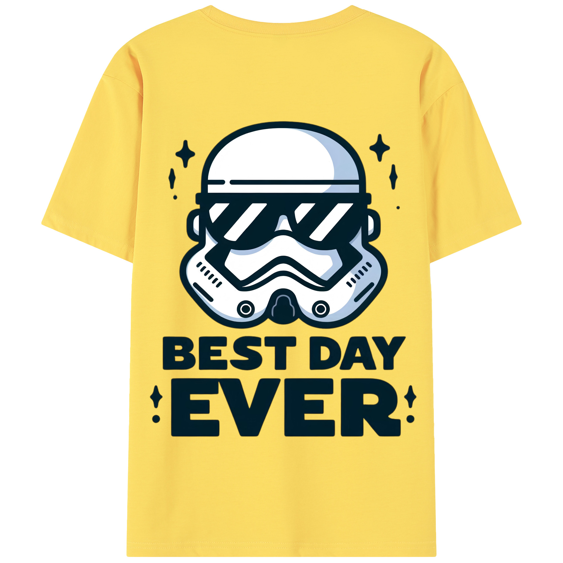 （画像用） スター・ウォーズ Star Wars 綿100％半袖Tシャツ（背面プリント）