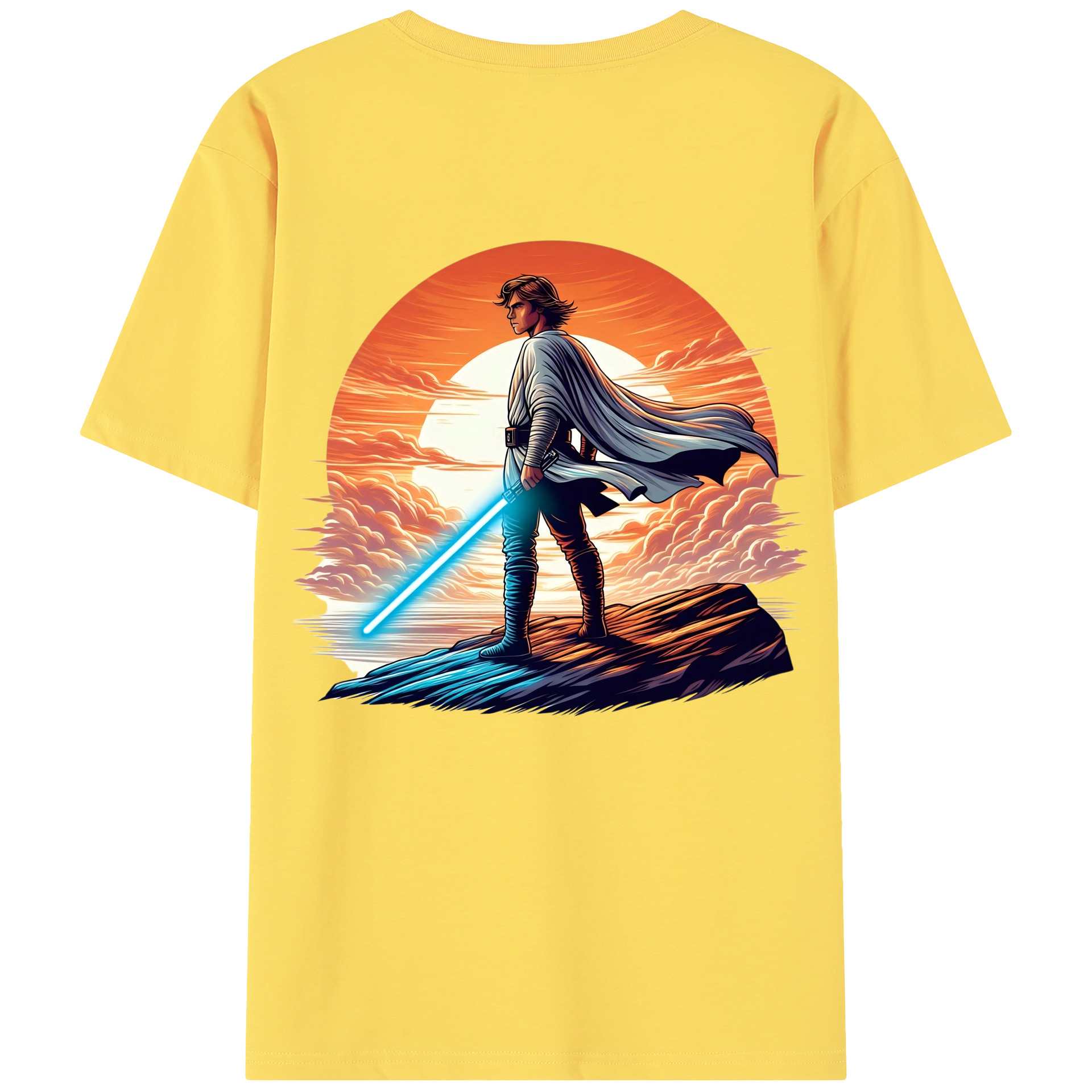 （画像用） スター・ウォーズ Star Wars 綿100％半袖Tシャツ（背面プリント）