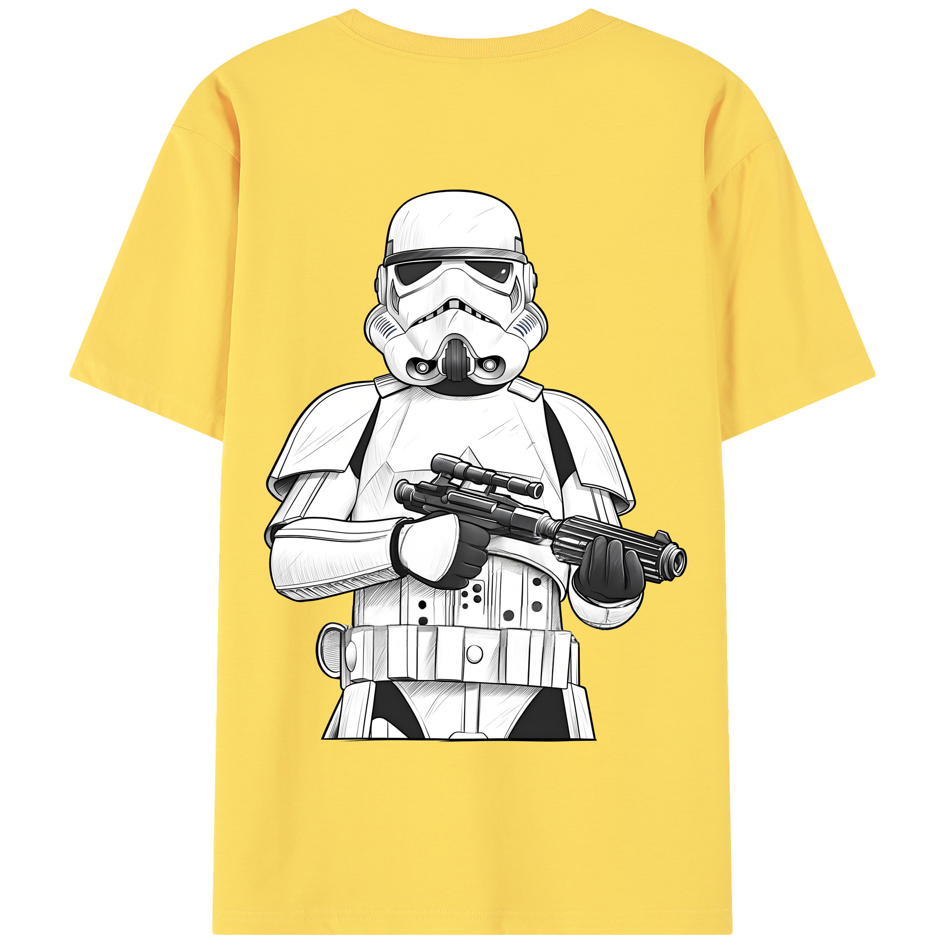 （画像用） スター・ウォーズ Star Wars 綿100％半袖Tシャツ（背面プリント）