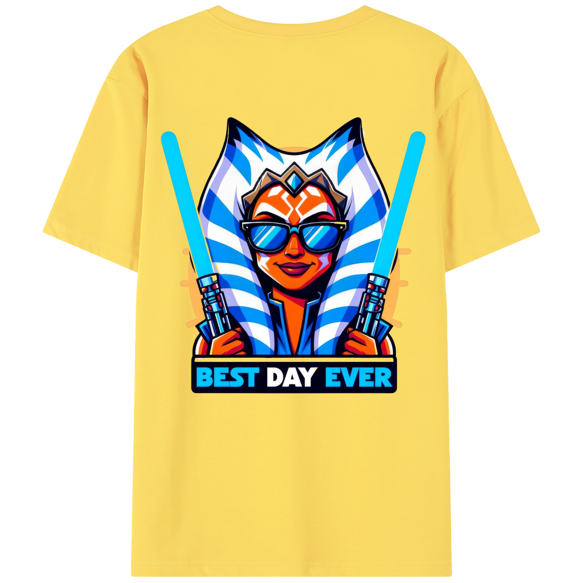（画像用） スター・ウォーズ Star Wars 綿100％半袖Tシャツ（背面プリント）