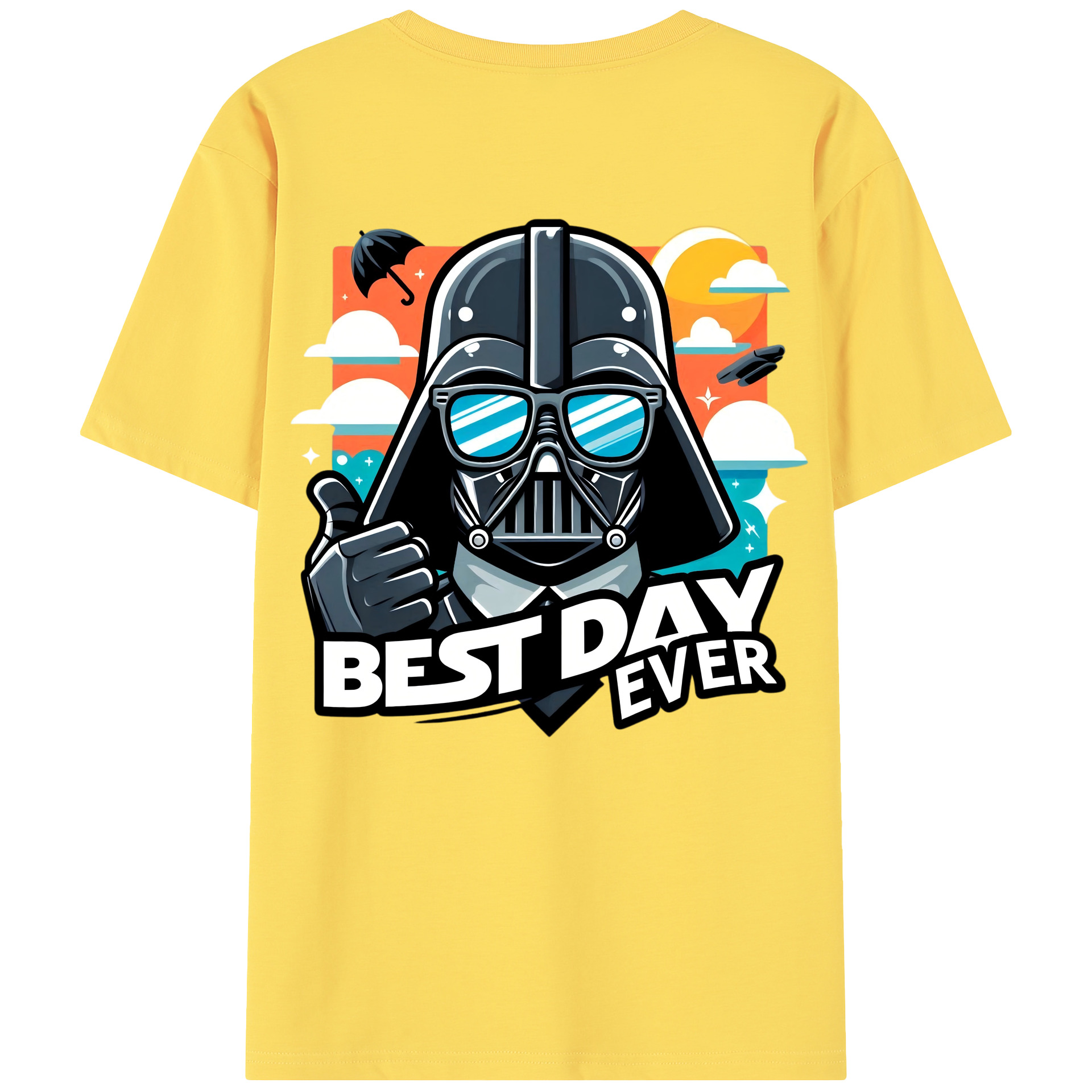 （画像用） スター・ウォーズ Star Wars 綿100％半袖Tシャツ（背面プリント）