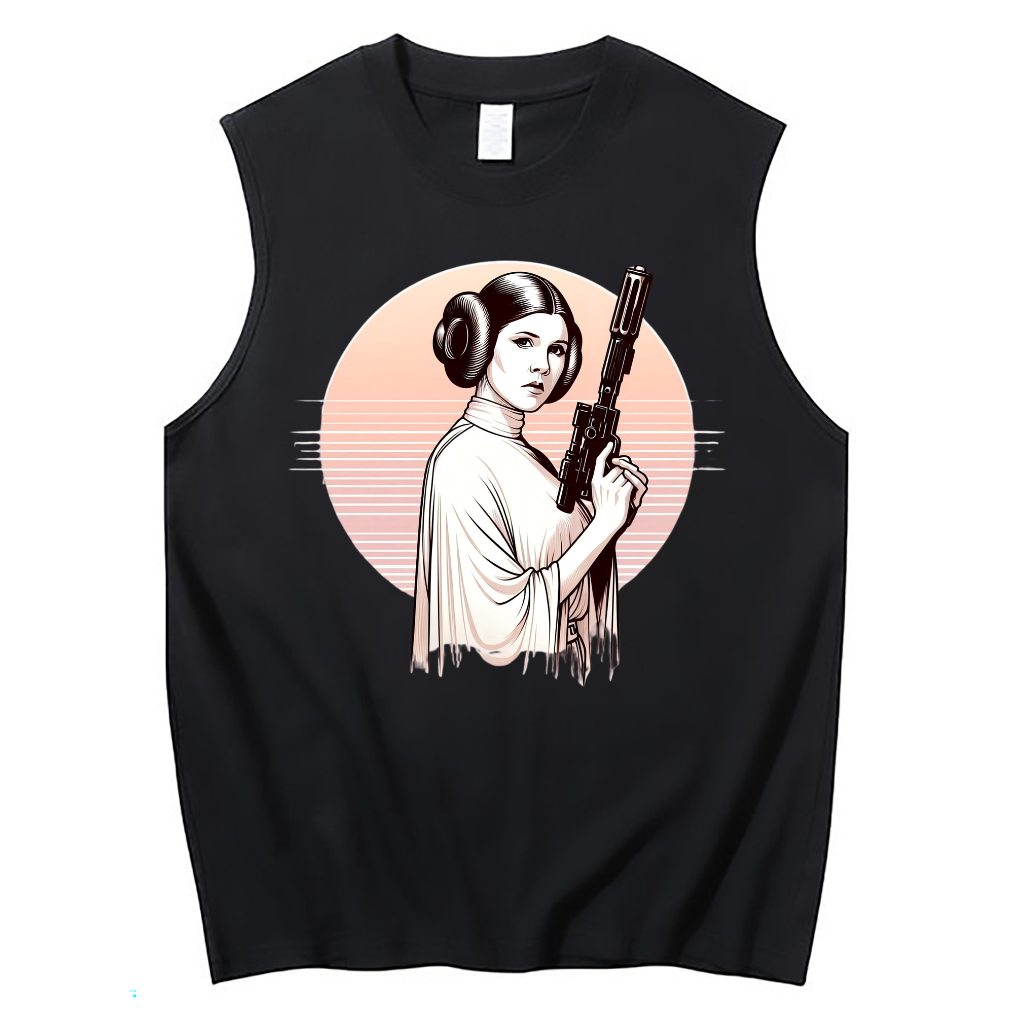 （画像用） スター・ウォーズ Star Wars コットン100％タンクトップ（フロントプリント）
