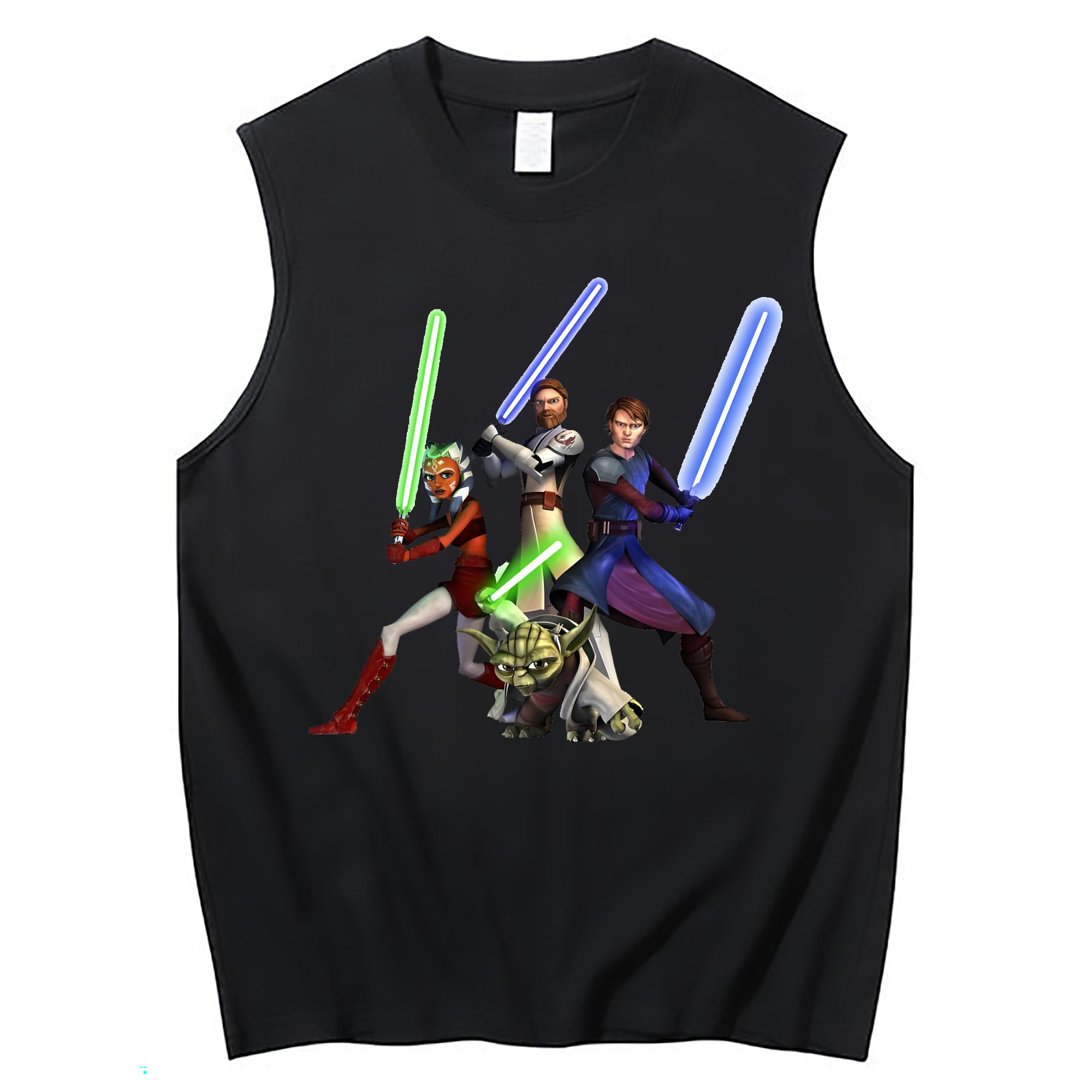 （画像用） スター・ウォーズ Star Wars コットン100％タンクトップ（フロントプリント）
