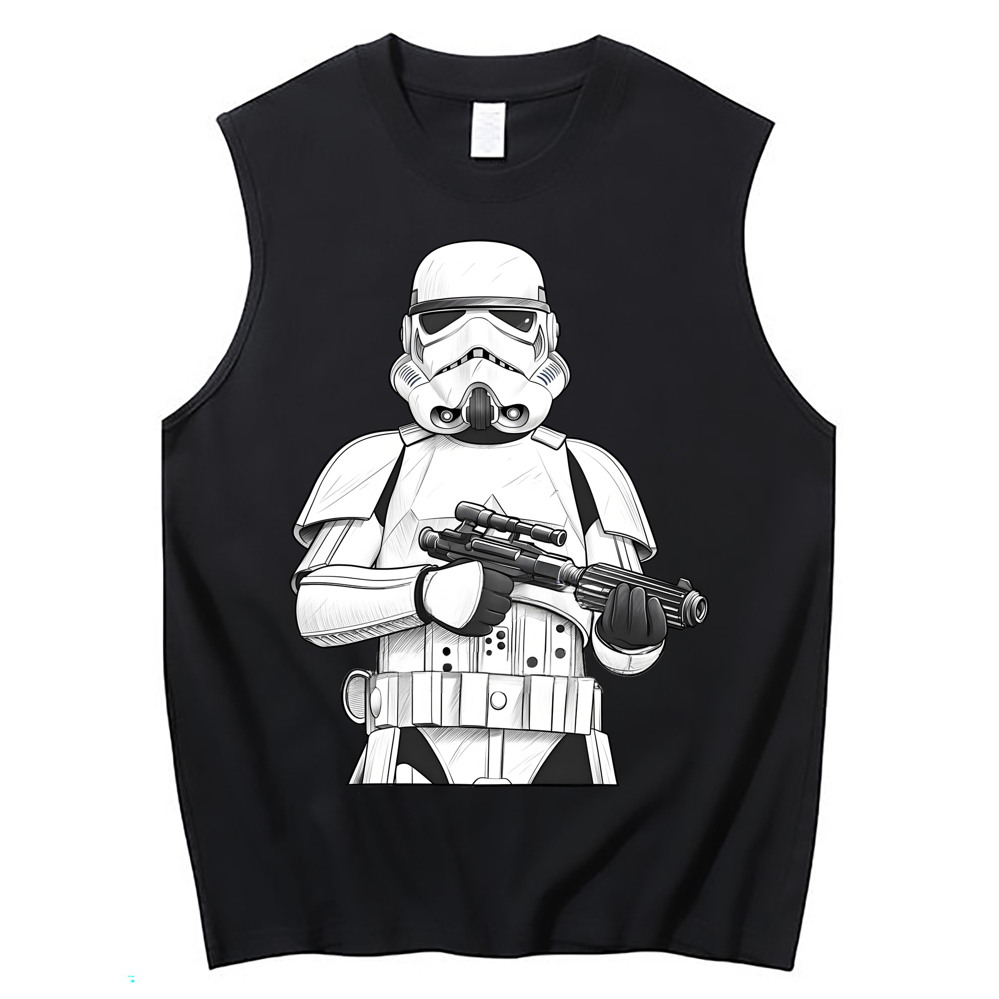 （画像用） スター・ウォーズ Star Wars コットン100％タンクトップ（フロントプリント）