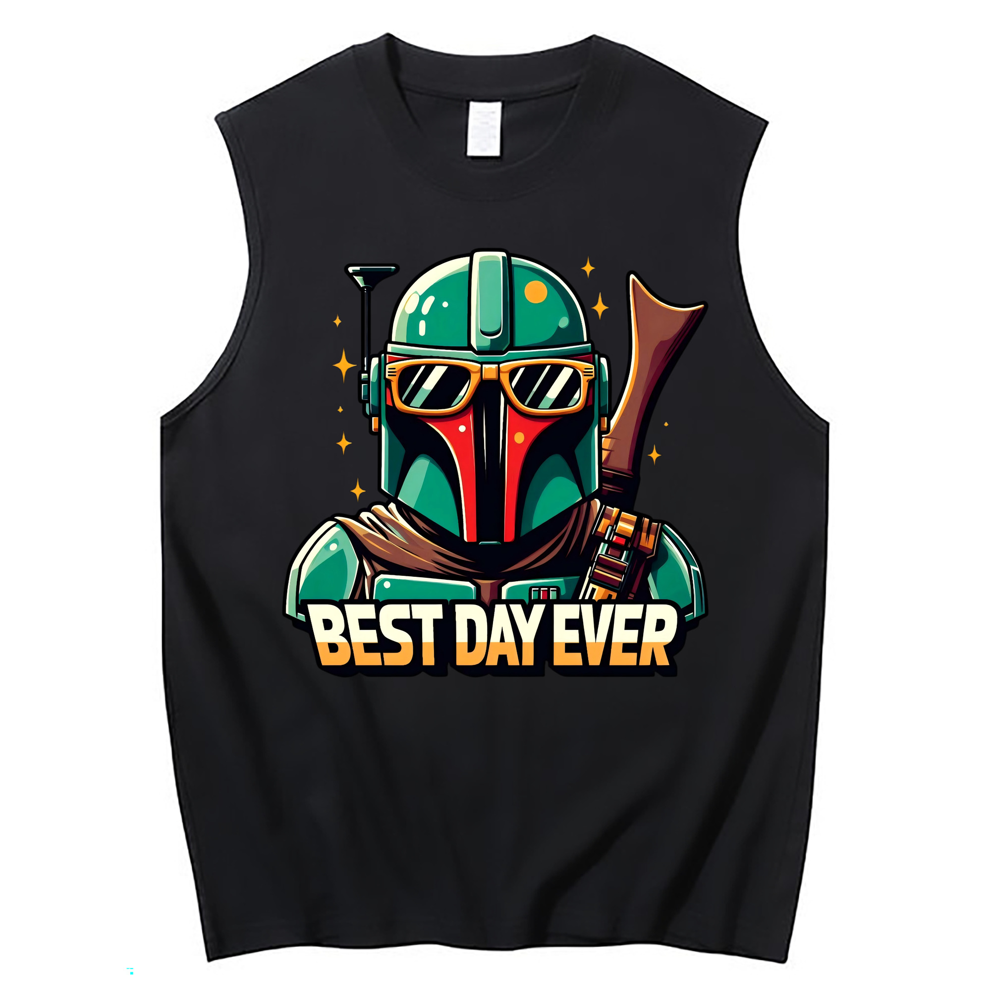 （画像用） スター・ウォーズ Star Wars コットン100％タンクトップ（フロントプリント）