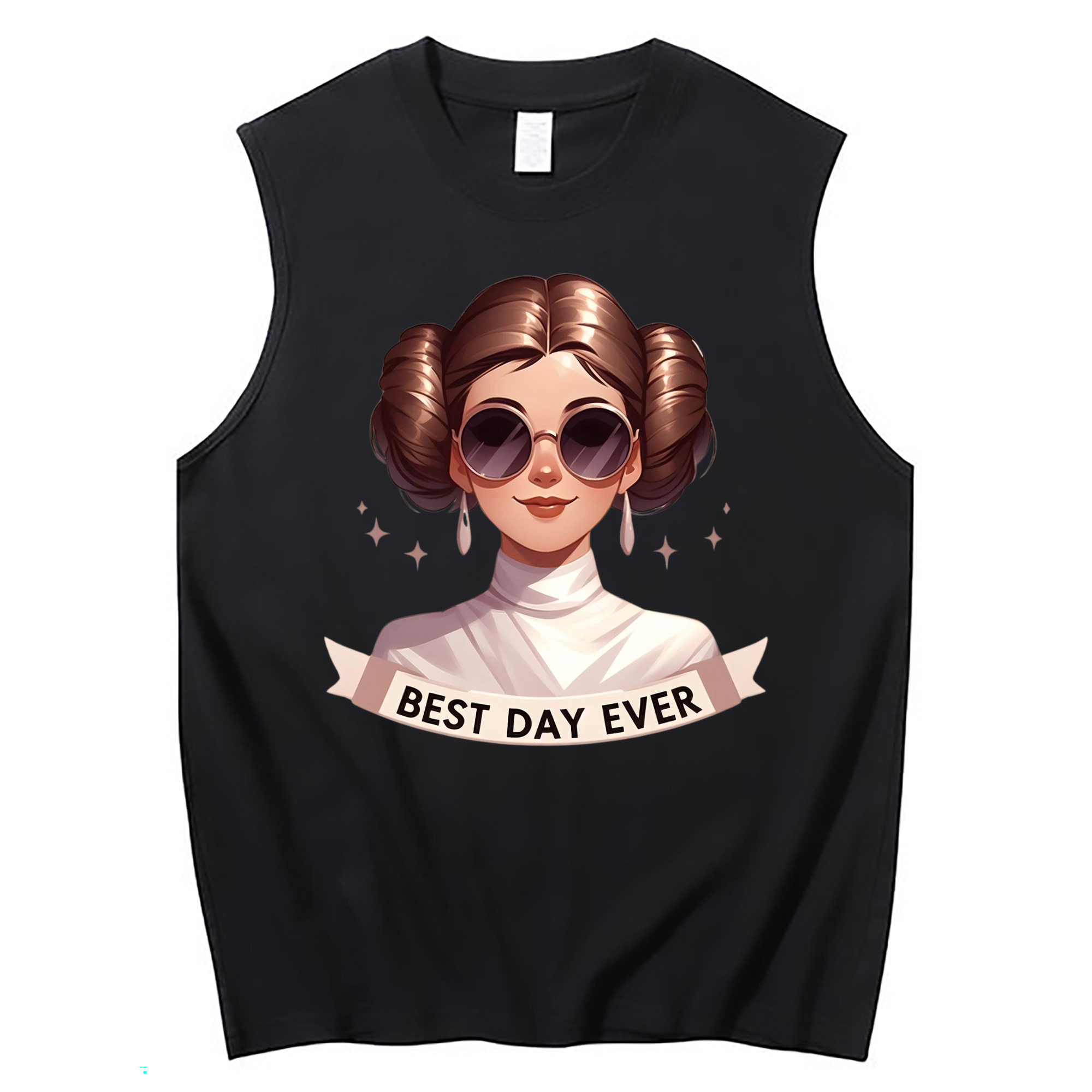 （画像用） スター・ウォーズ Star Wars コットン100％タンクトップ（フロントプリント）