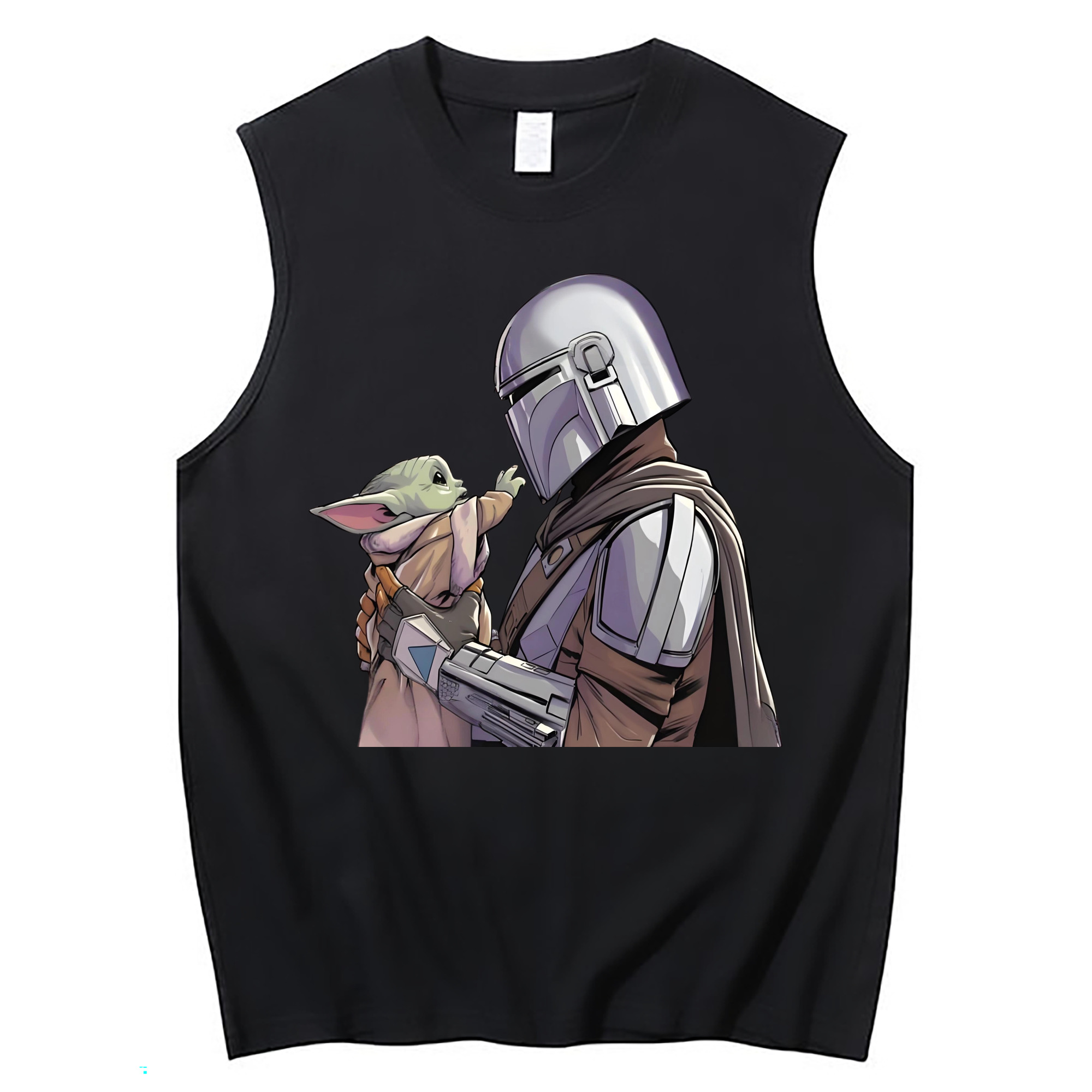 （画像用） スター・ウォーズ Star Wars コットン100％タンクトップ（フロントプリント）