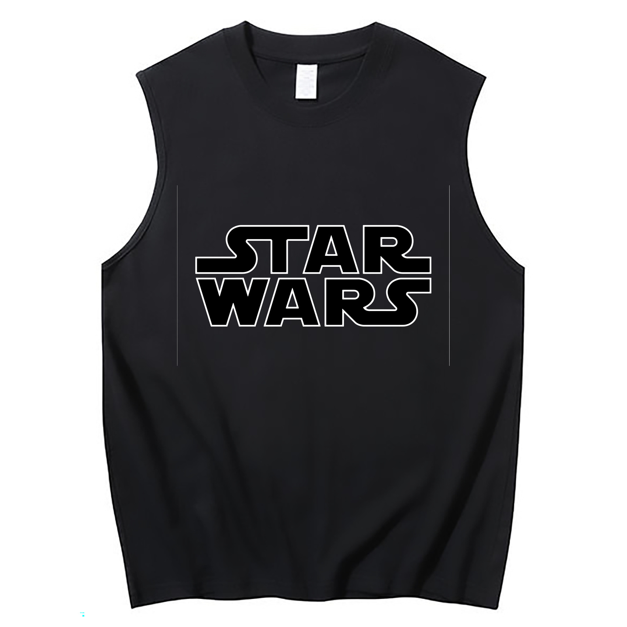 （画像用） スター・ウォーズ Star Wars コットン100％タンクトップ（フロントプリント）