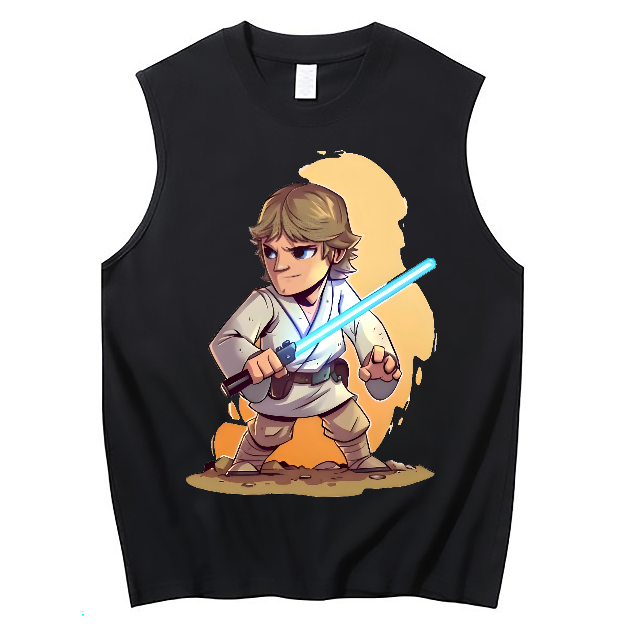 （画像用） スター・ウォーズ Star Wars コットン100％タンクトップ（フロントプリント）