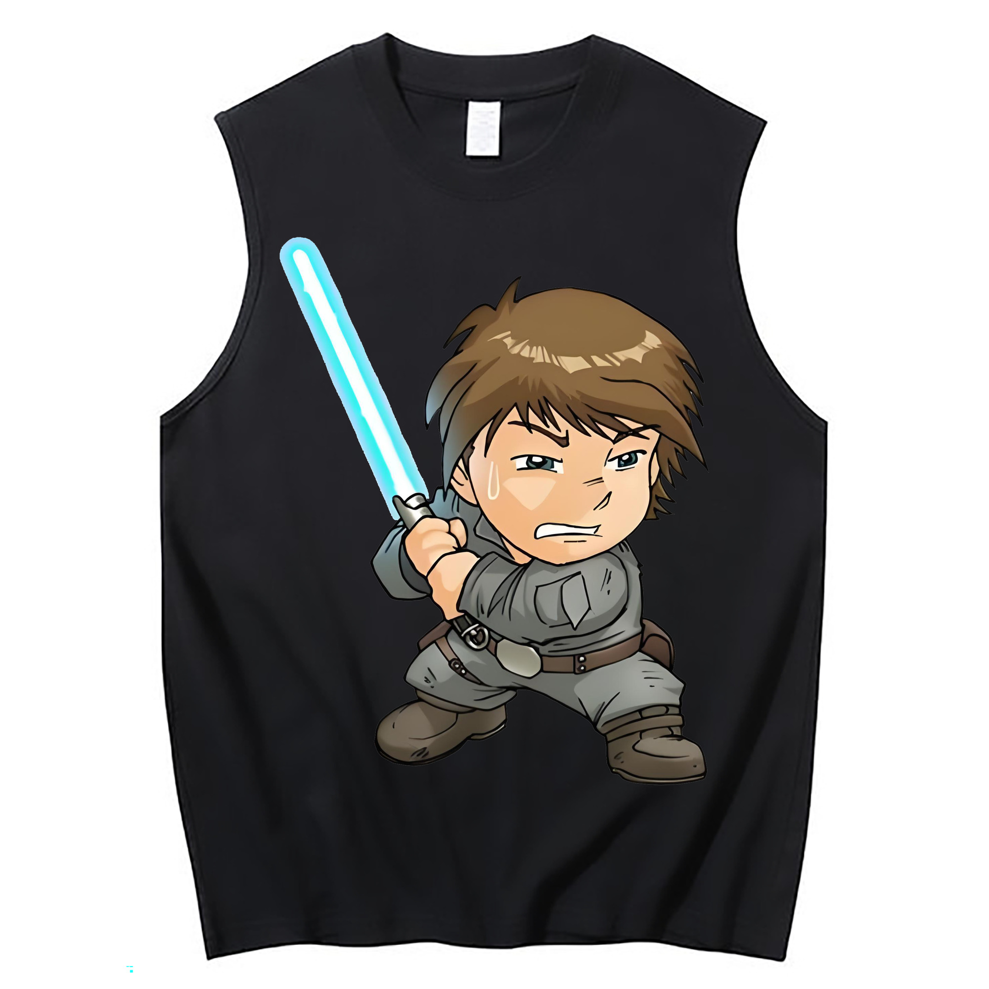 （画像用） スター・ウォーズ Star Wars コットン100％タンクトップ（フロントプリント）
