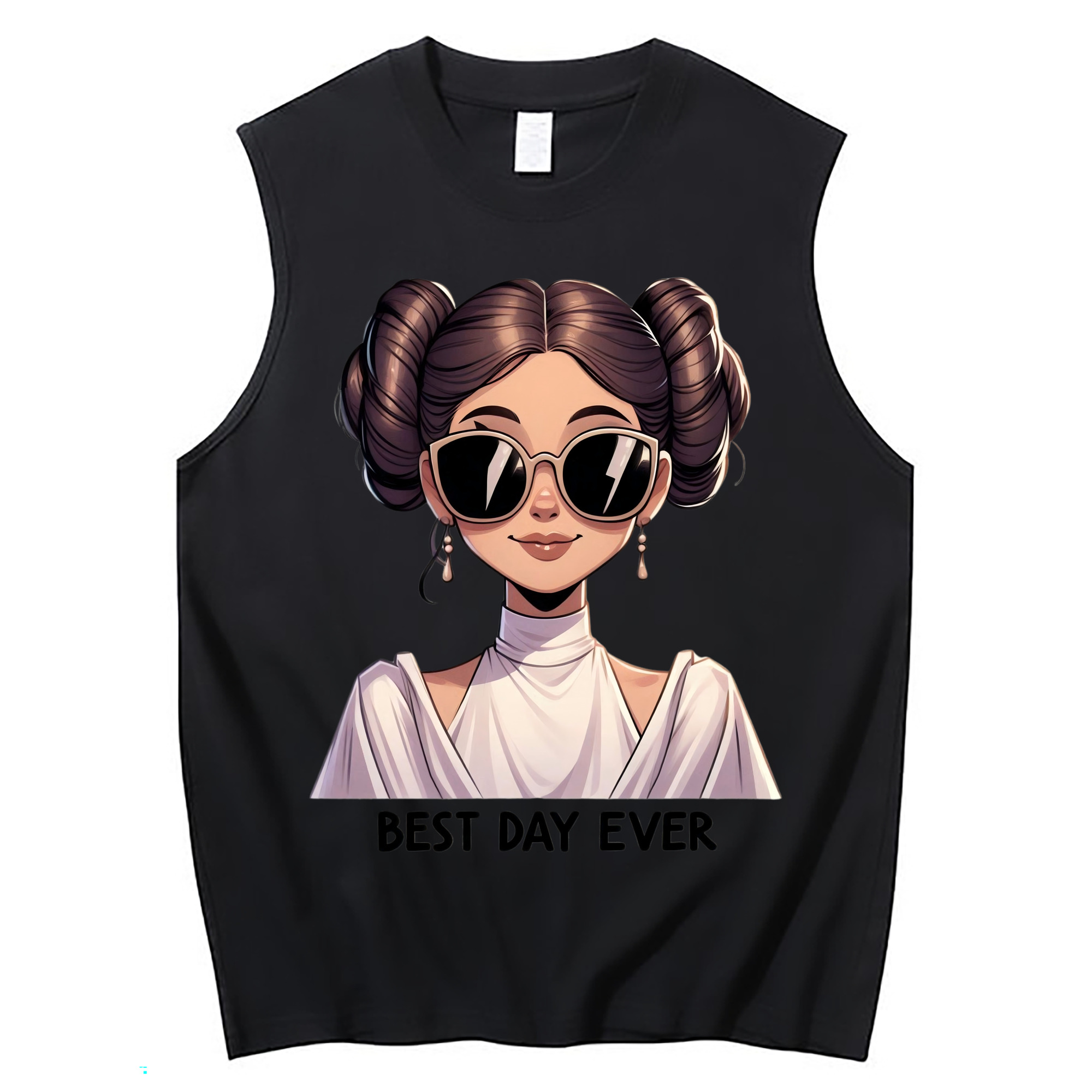 （画像用） スター・ウォーズ Star Wars コットン100％タンクトップ（フロントプリント）