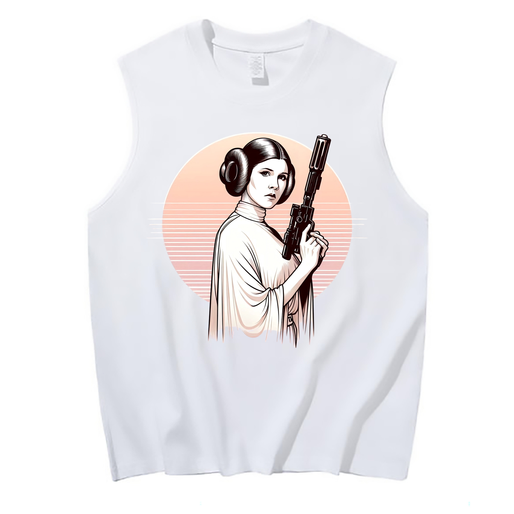 （画像用） スター・ウォーズ Star Wars コットン100％タンクトップ（フロントプリント）