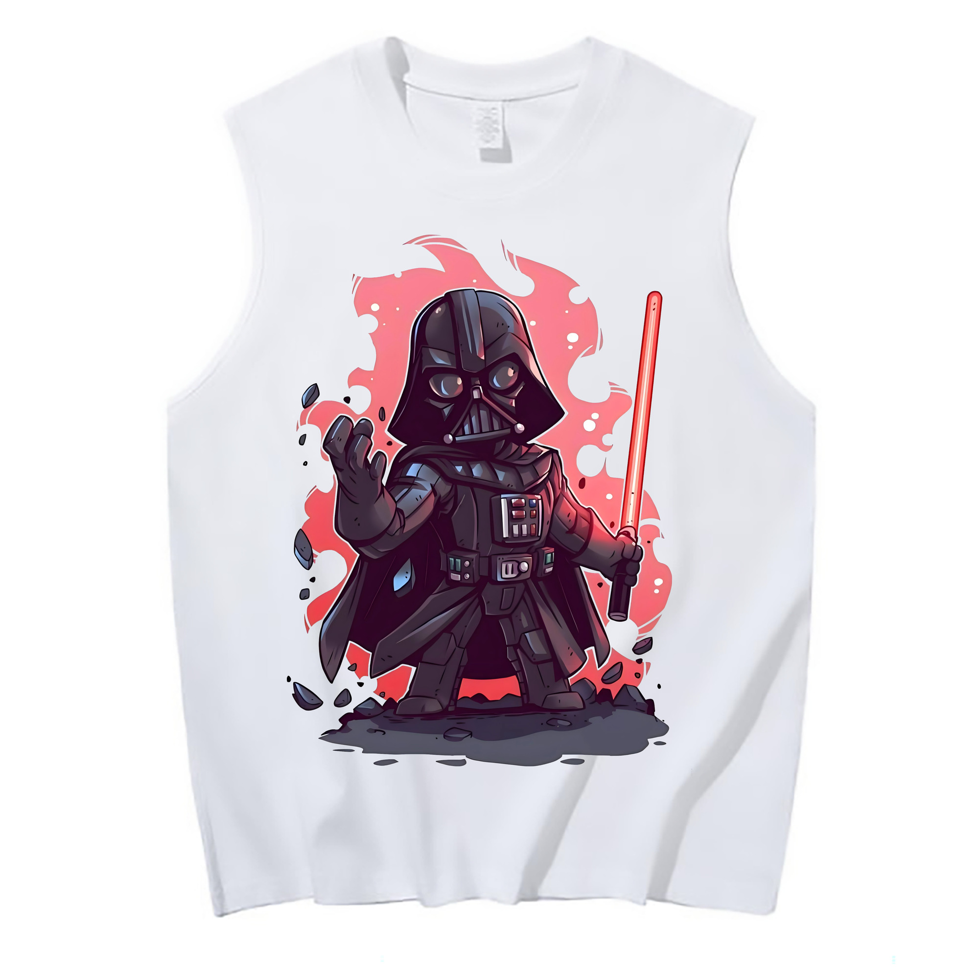 （画像用） スター・ウォーズ Star Wars コットン100％タンクトップ（フロントプリント）