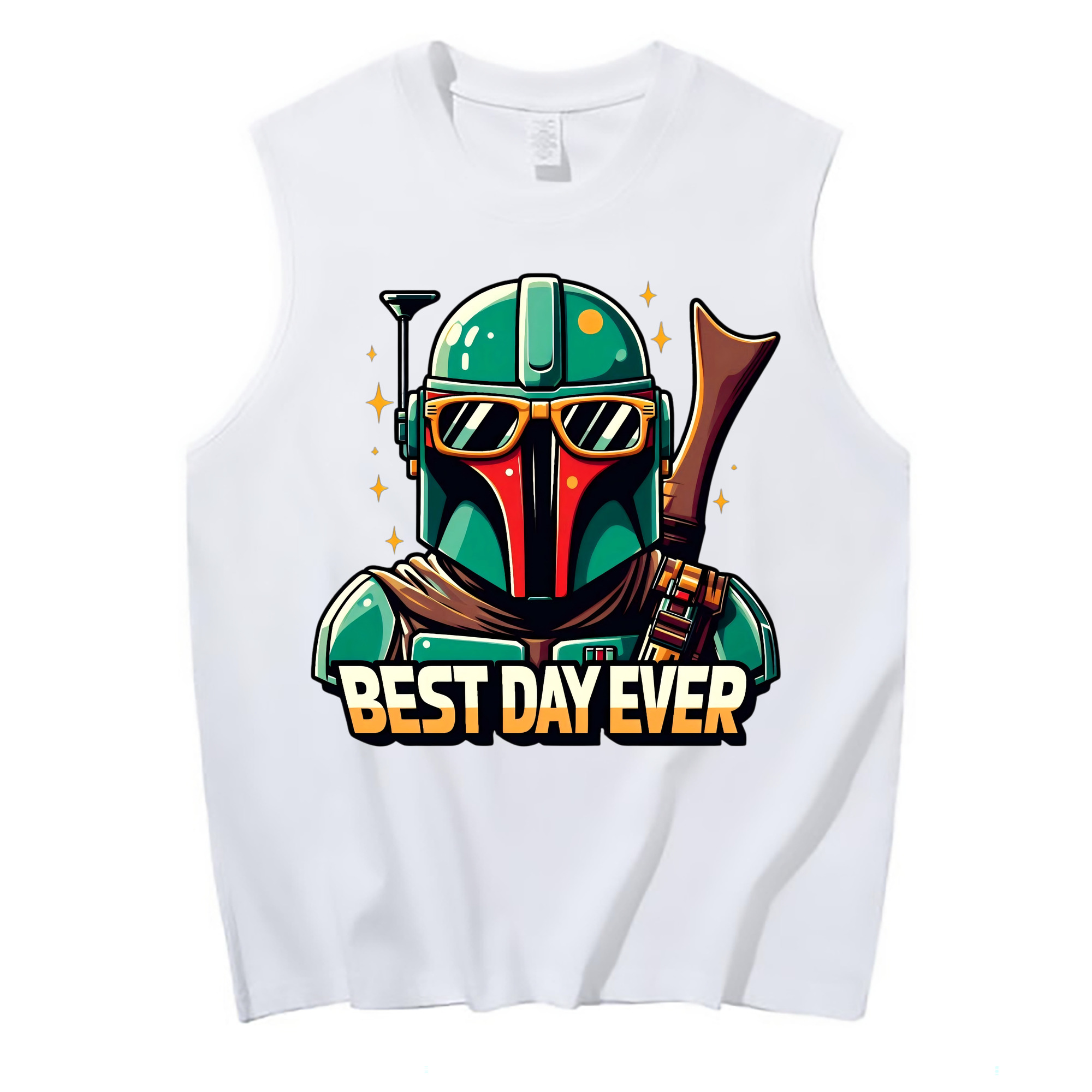 （画像用） スター・ウォーズ Star Wars コットン100％タンクトップ（フロントプリント）