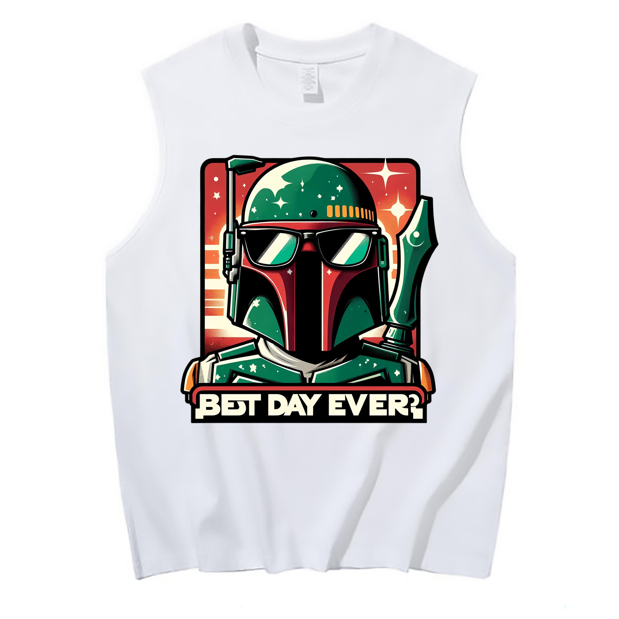 （画像用） スター・ウォーズ Star Wars コットン100％タンクトップ（フロントプリント）