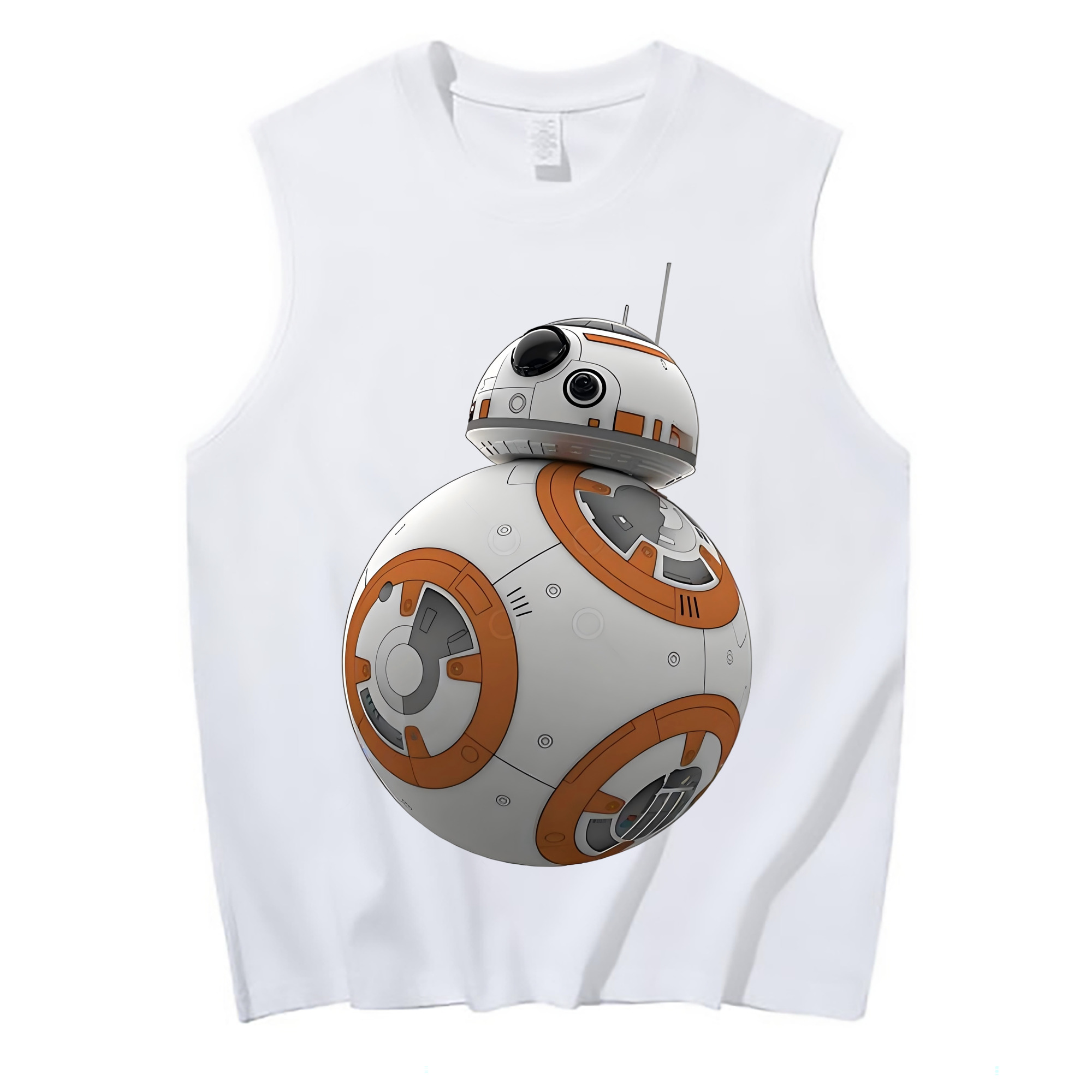 （画像用） スター・ウォーズ Star Wars コットン100％タンクトップ（フロントプリント）