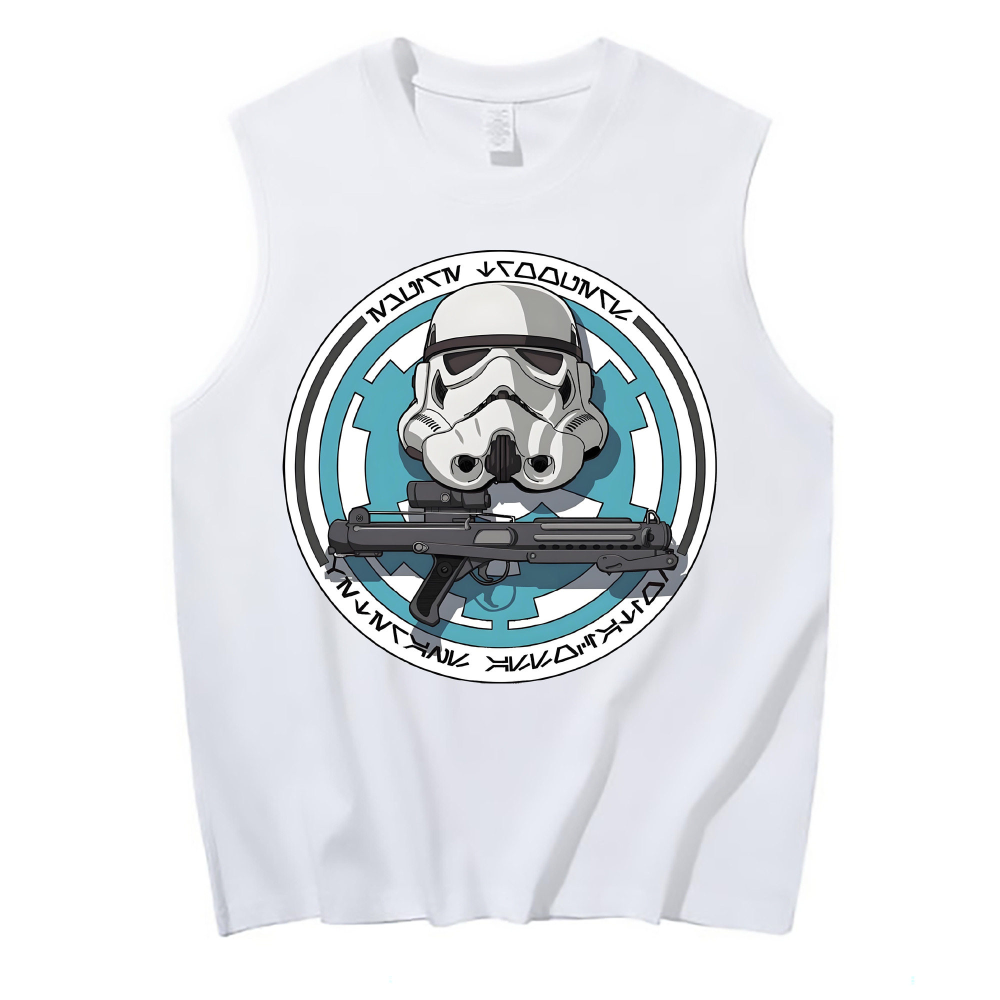 （画像用） スター・ウォーズ Star Wars コットン100％タンクトップ（フロントプリント）
