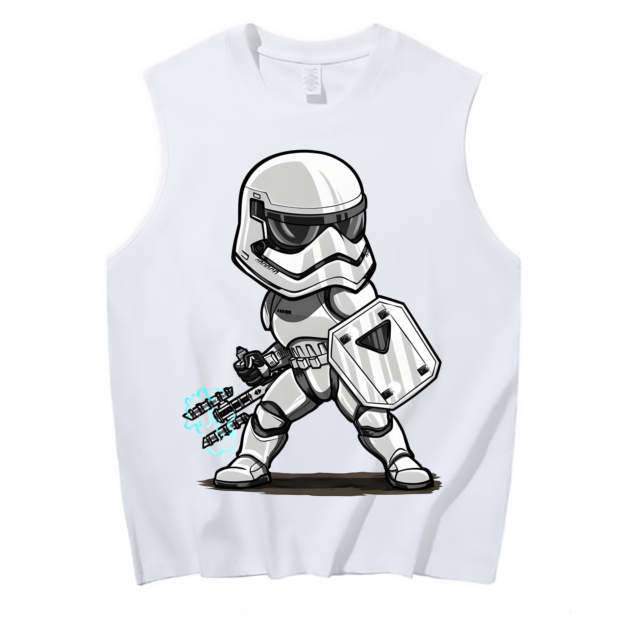 （画像用） スター・ウォーズ Star Wars コットン100％タンクトップ（フロントプリント）
