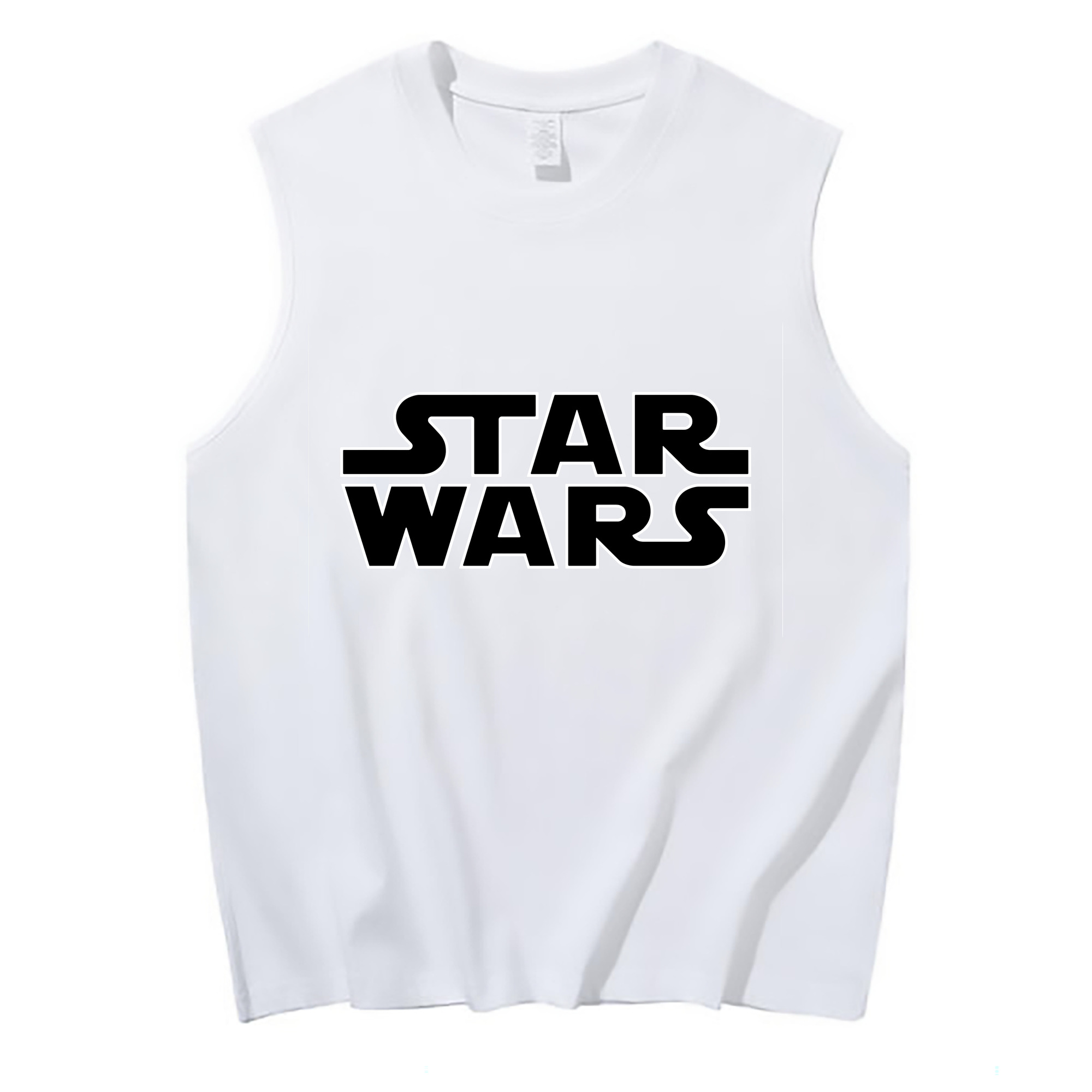 （画像用） スター・ウォーズ Star Wars コットン100％タンクトップ（フロントプリント）